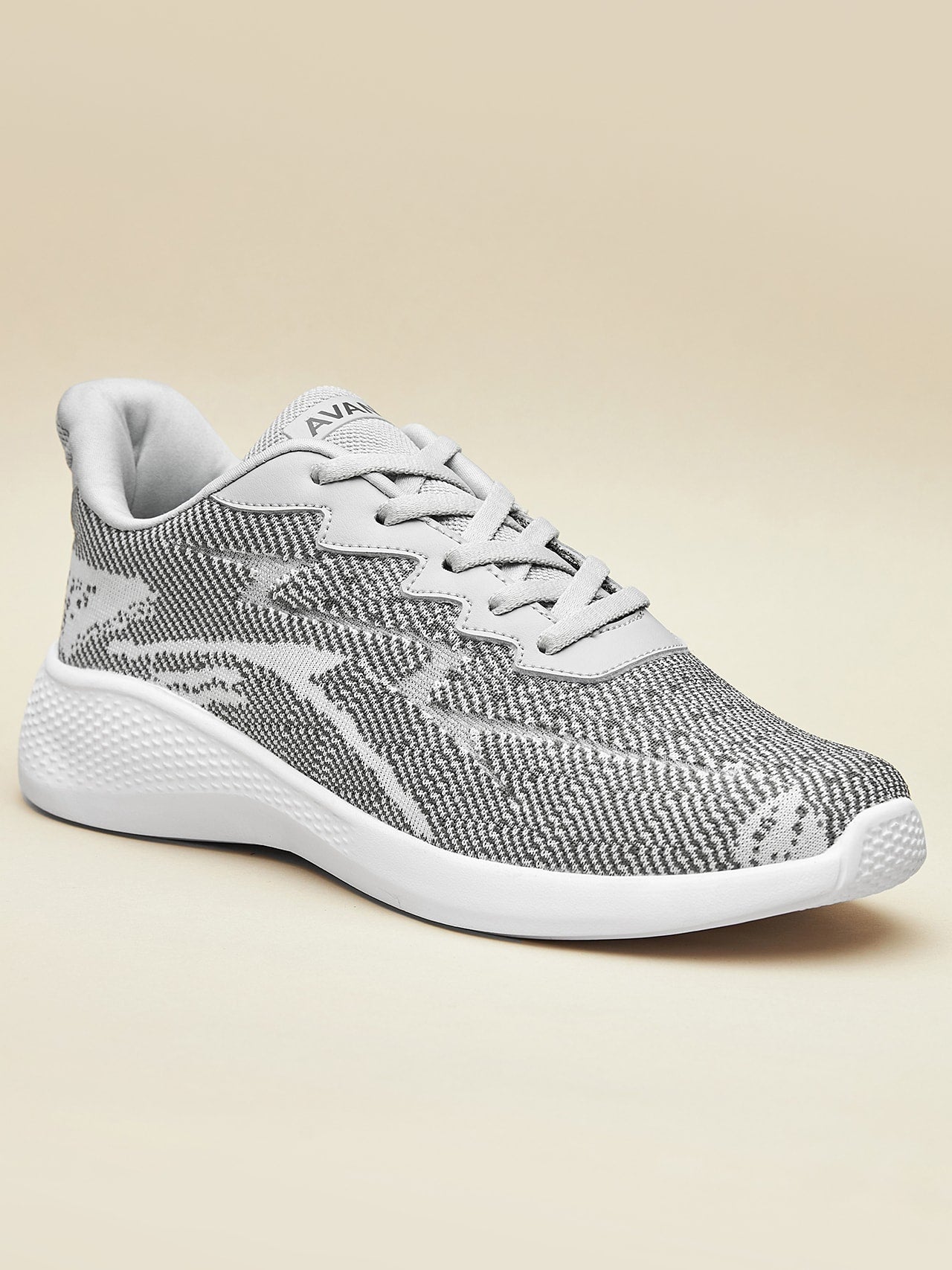 Avant Men's Classic Knitted Walking Shoes- Beige