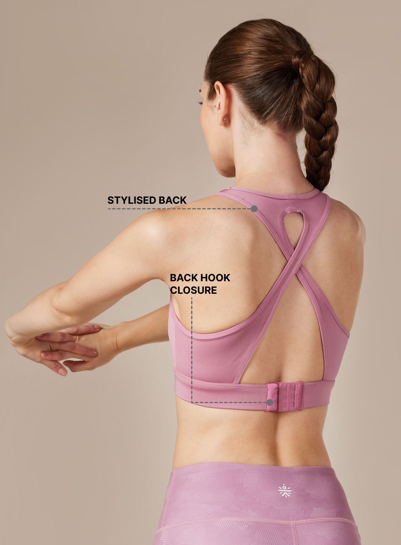 Women's Pink Training Champion Bra