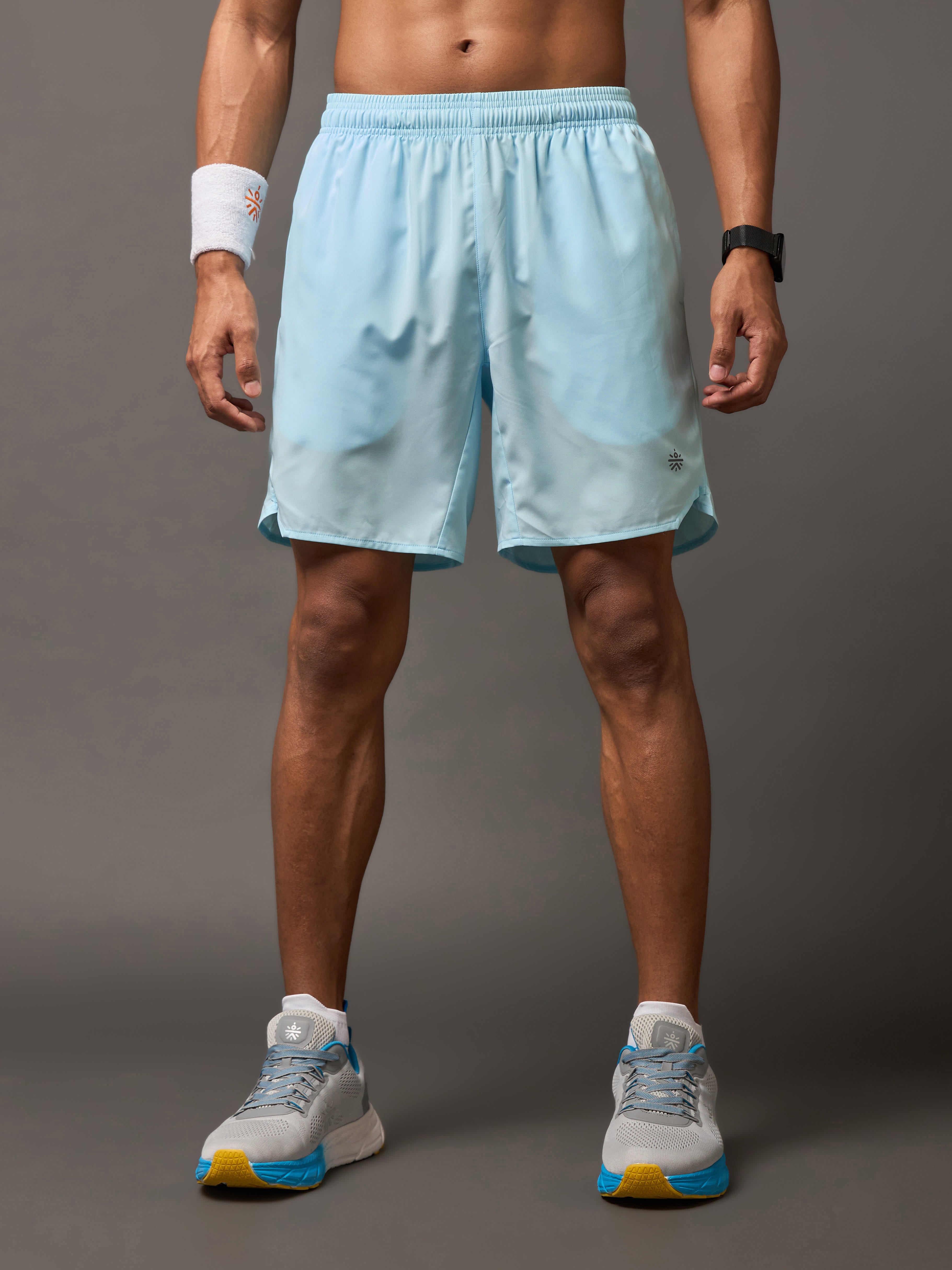 Iconic Blue Running Shorts