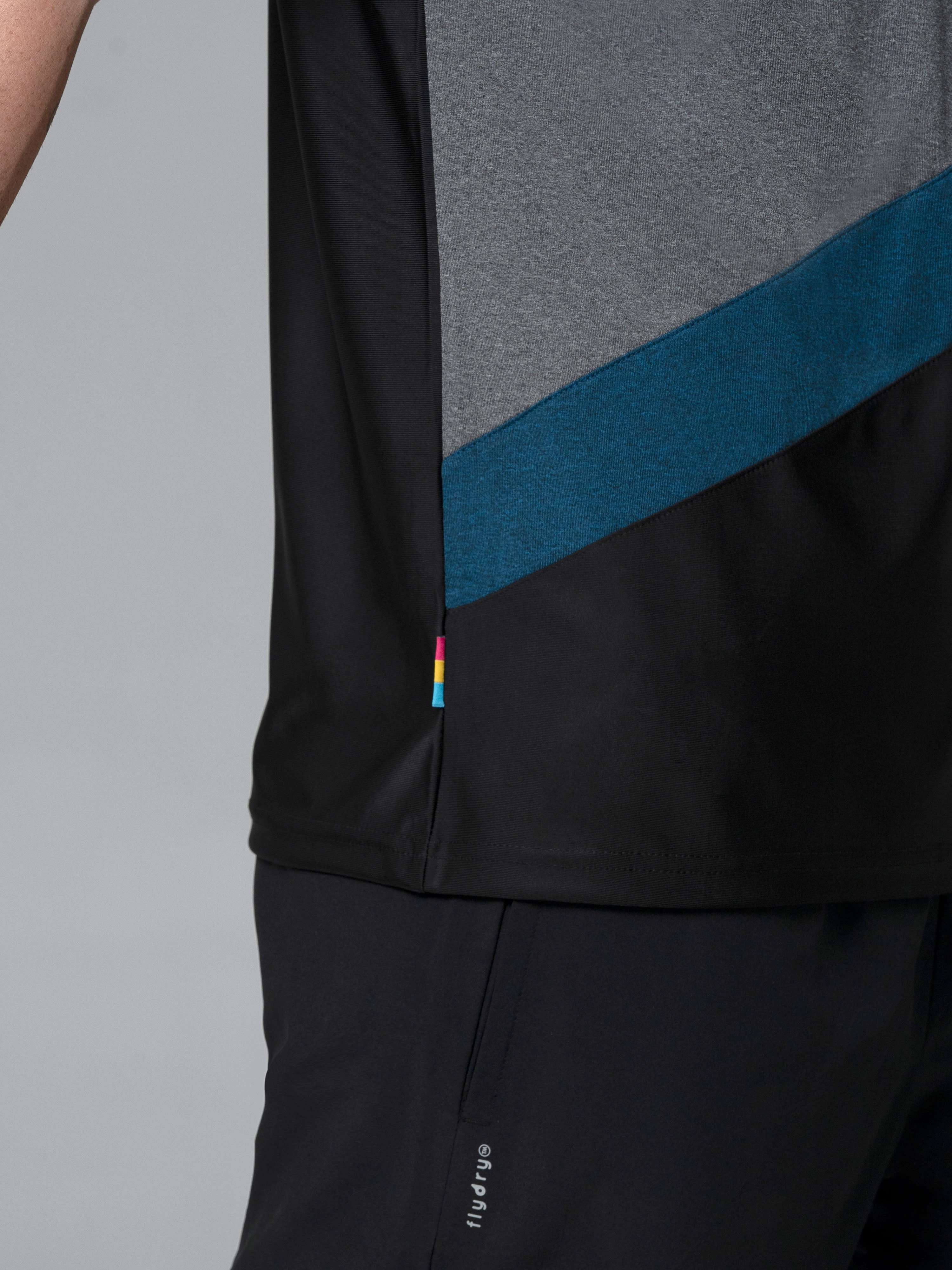 FAB Men's Colourblock Workout T-shirt