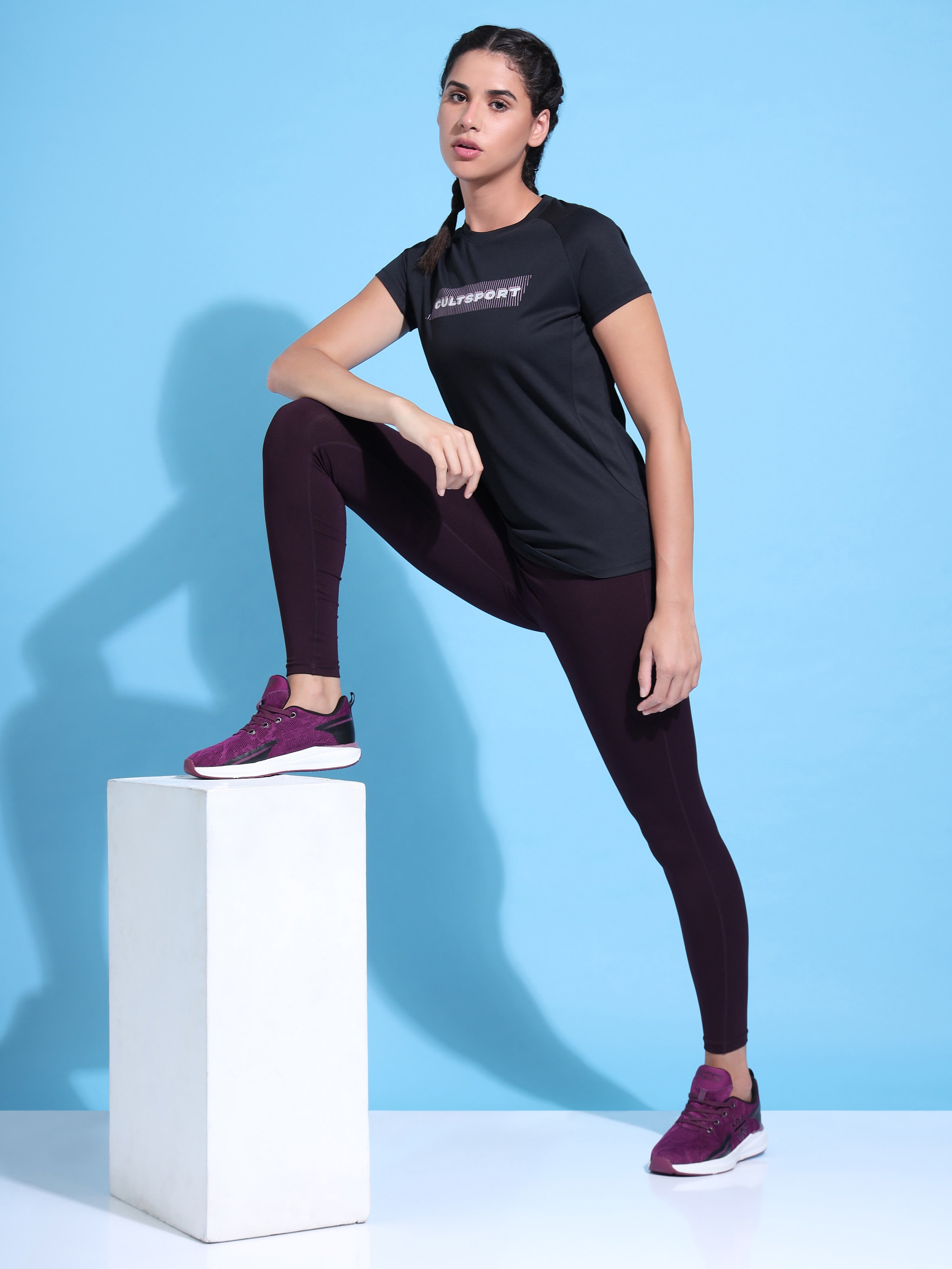 Typographic Print Anti-Odour T-shirt