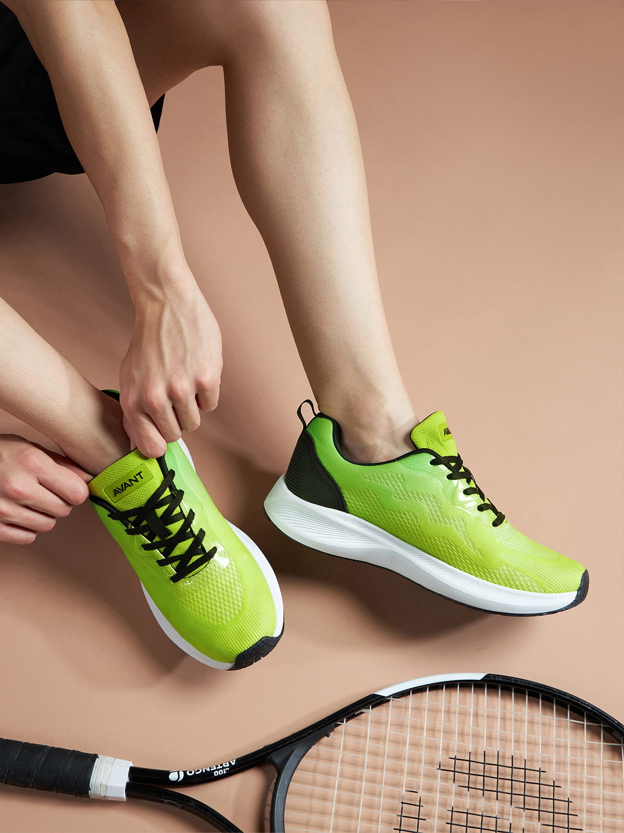 Avant Men's Falcon Running shoes - Lime Green