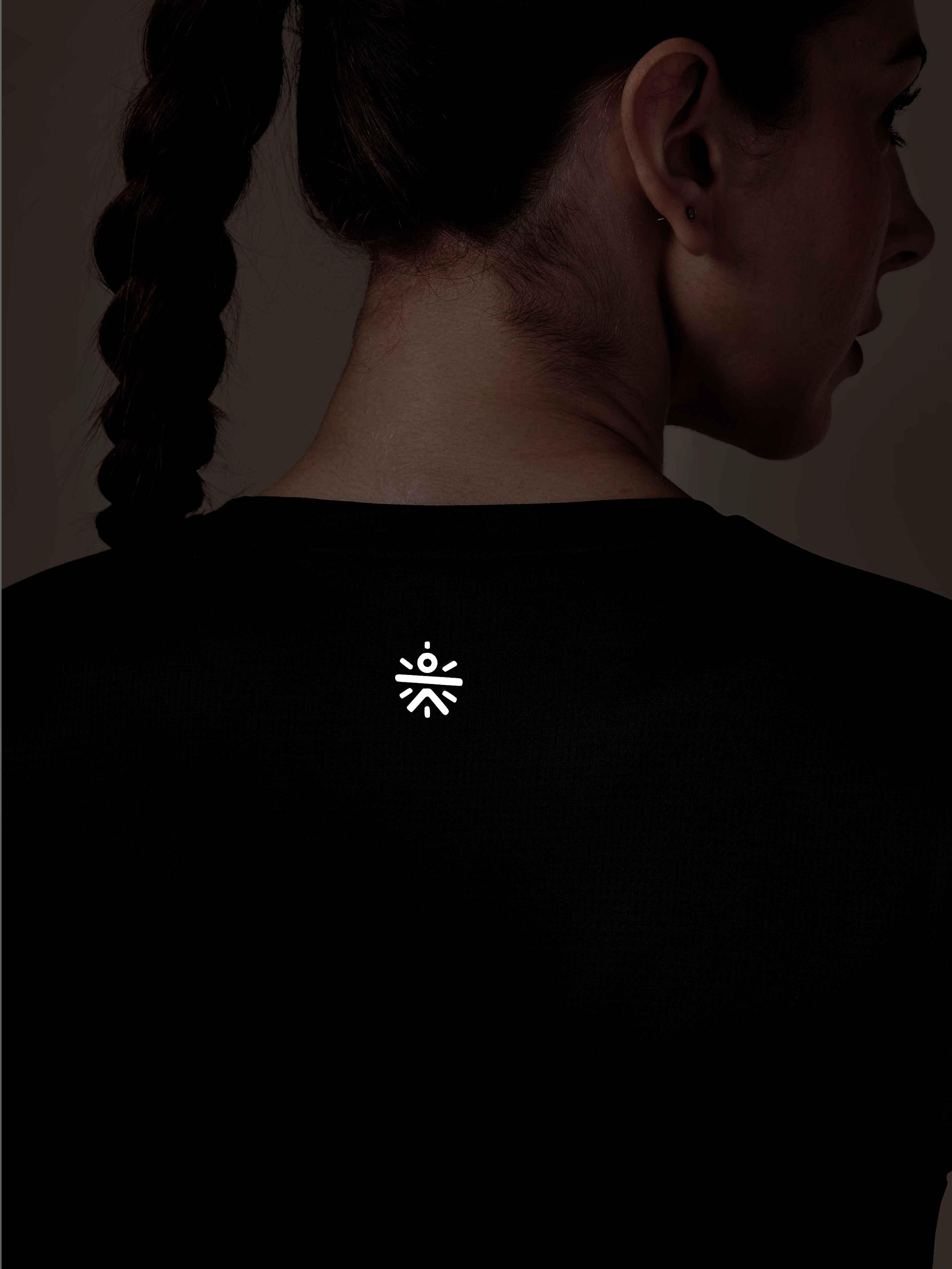 Women's Brown Performance T-shirt