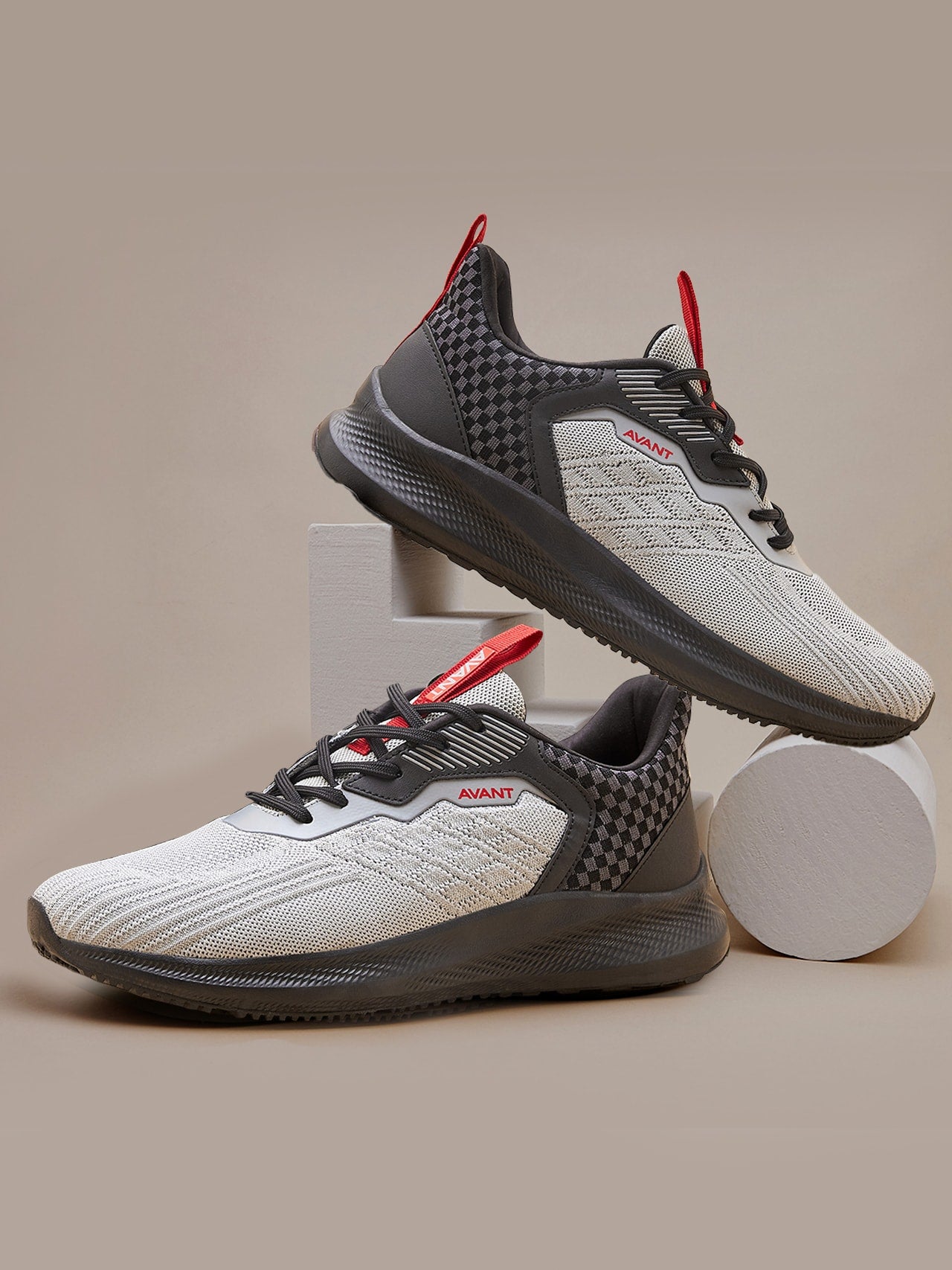 Avant Men's Galaxy Running Shoes-Grey