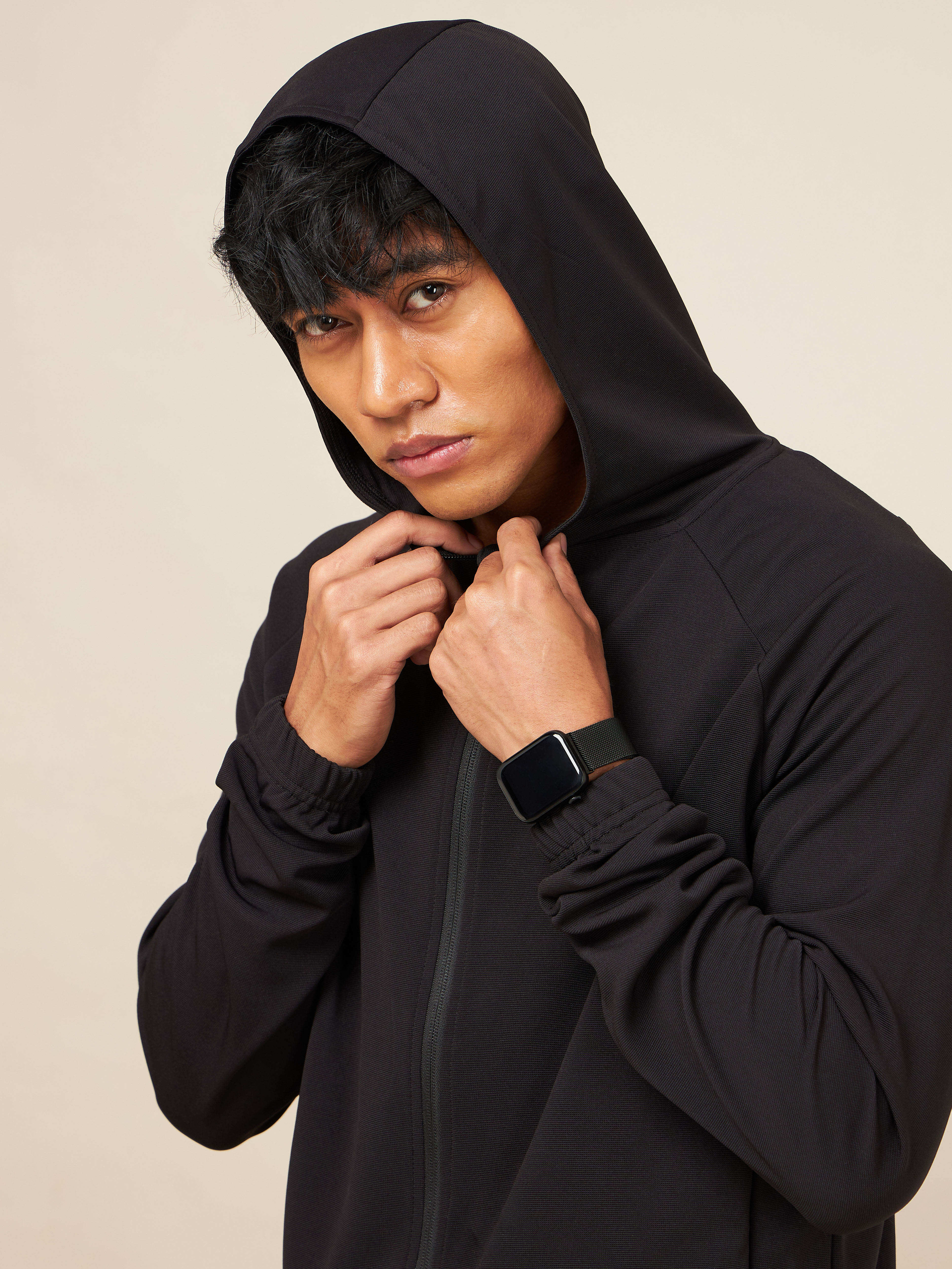 Black Warm Up Training Jacket