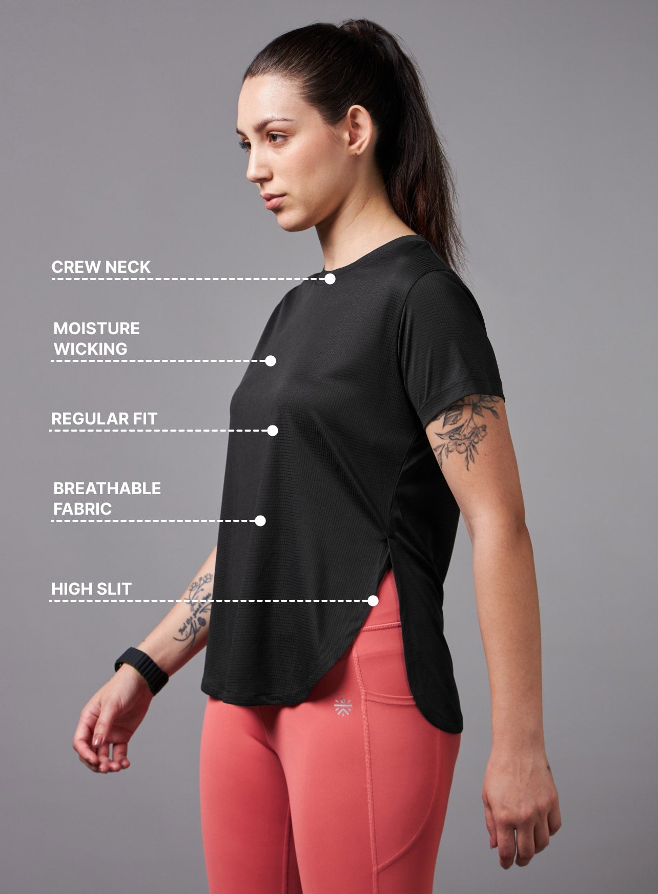 Running Longline T-shirt