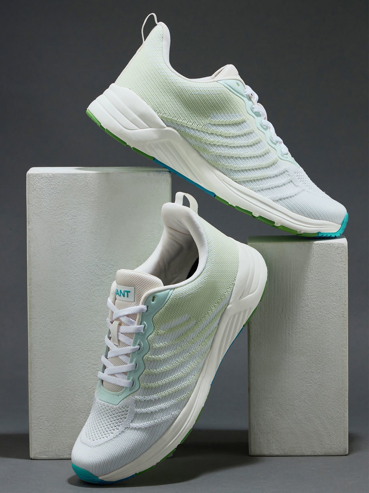 Avant Men's SpartanX Running Shoes L.Grey/Green