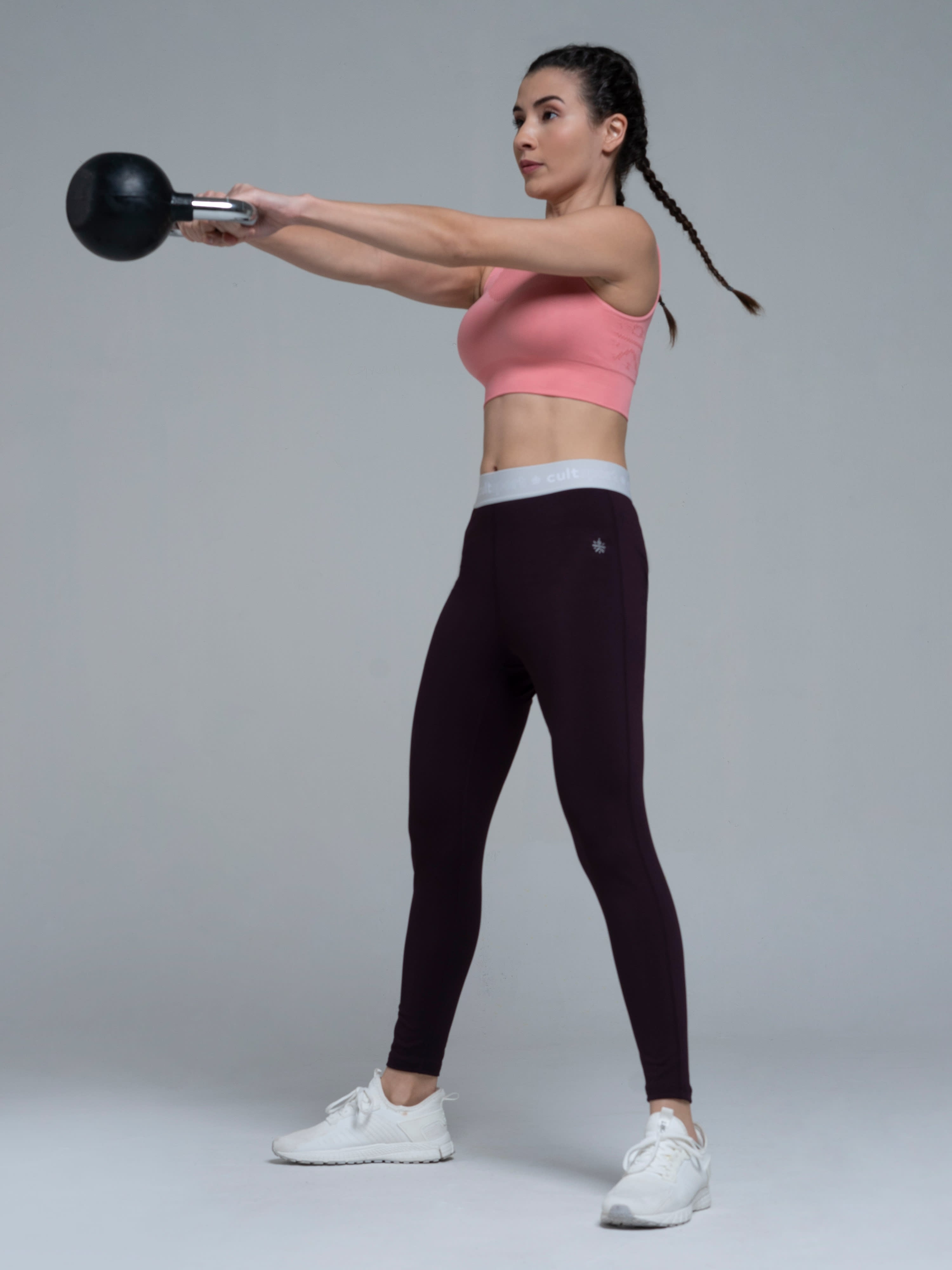 AbsoluteFit Impel Wine Workout Leggings