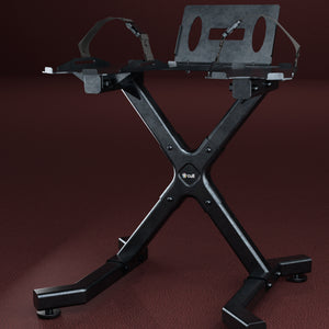 Cult Dumbbell Stand | 100 KG Weight Capacity | With Wheels & Tablet Holder | Protected Edges | Compact Home Gym Storage (6 Months extended Warranty only on Cultstore.com)