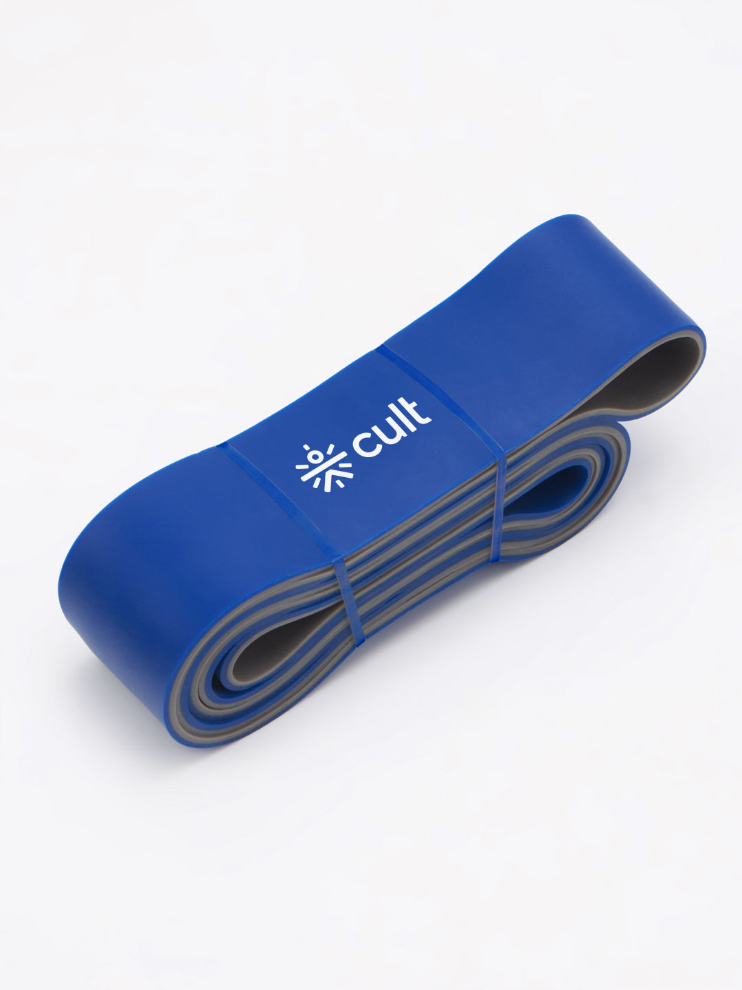 cult Resistance Band for Men & Women Blue Grey (30 - 80kgs Resistance)
