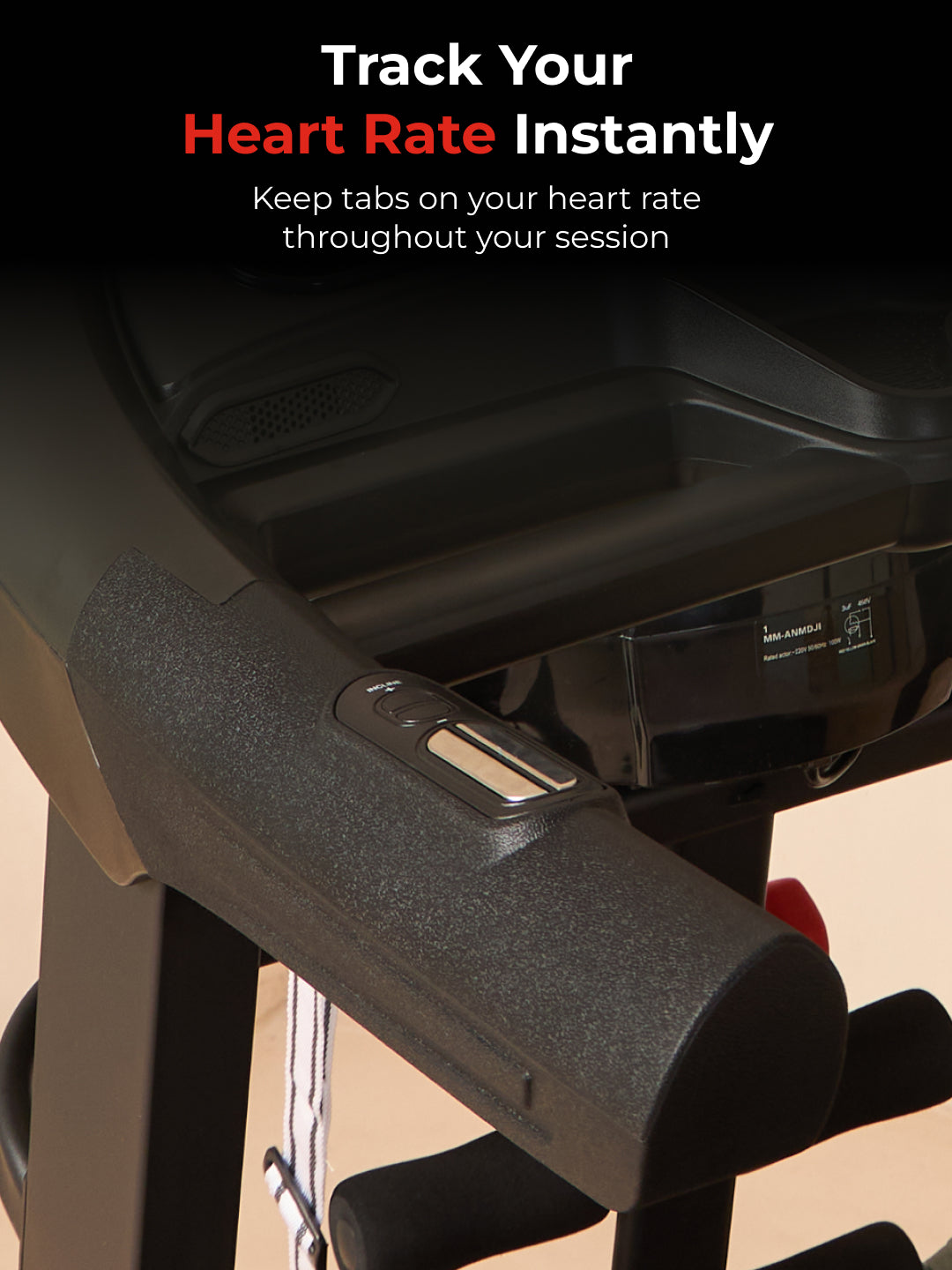 Cultrun M6 Nova 6 HP Peak Treadmill | 15-level Auto-Incline & Massager | Max Weight-140kg | Max Speed-18kmph (with 6 Months Extended Warranty)