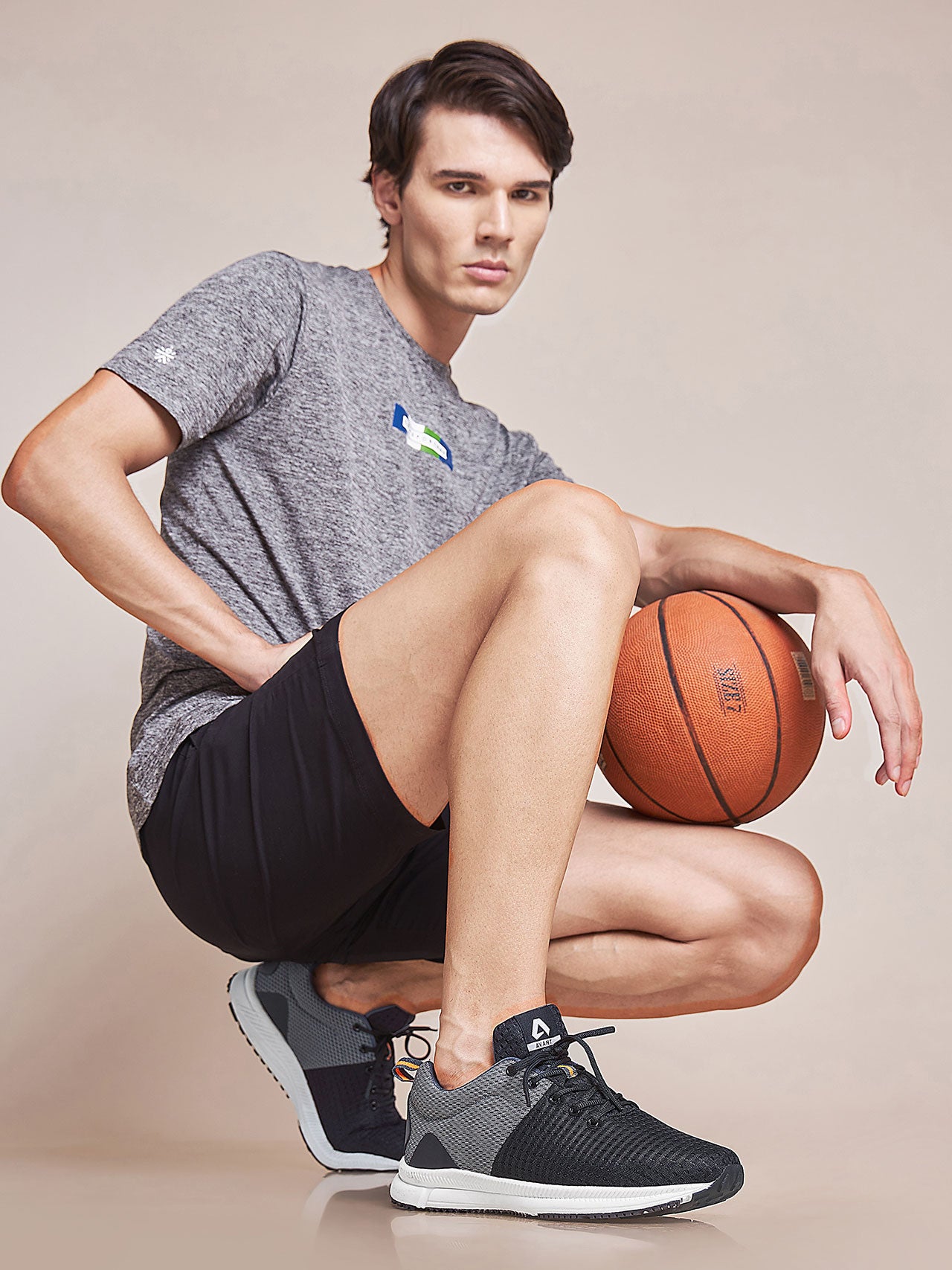 Avant Men's X Running and Training Shoes - Black/Grey