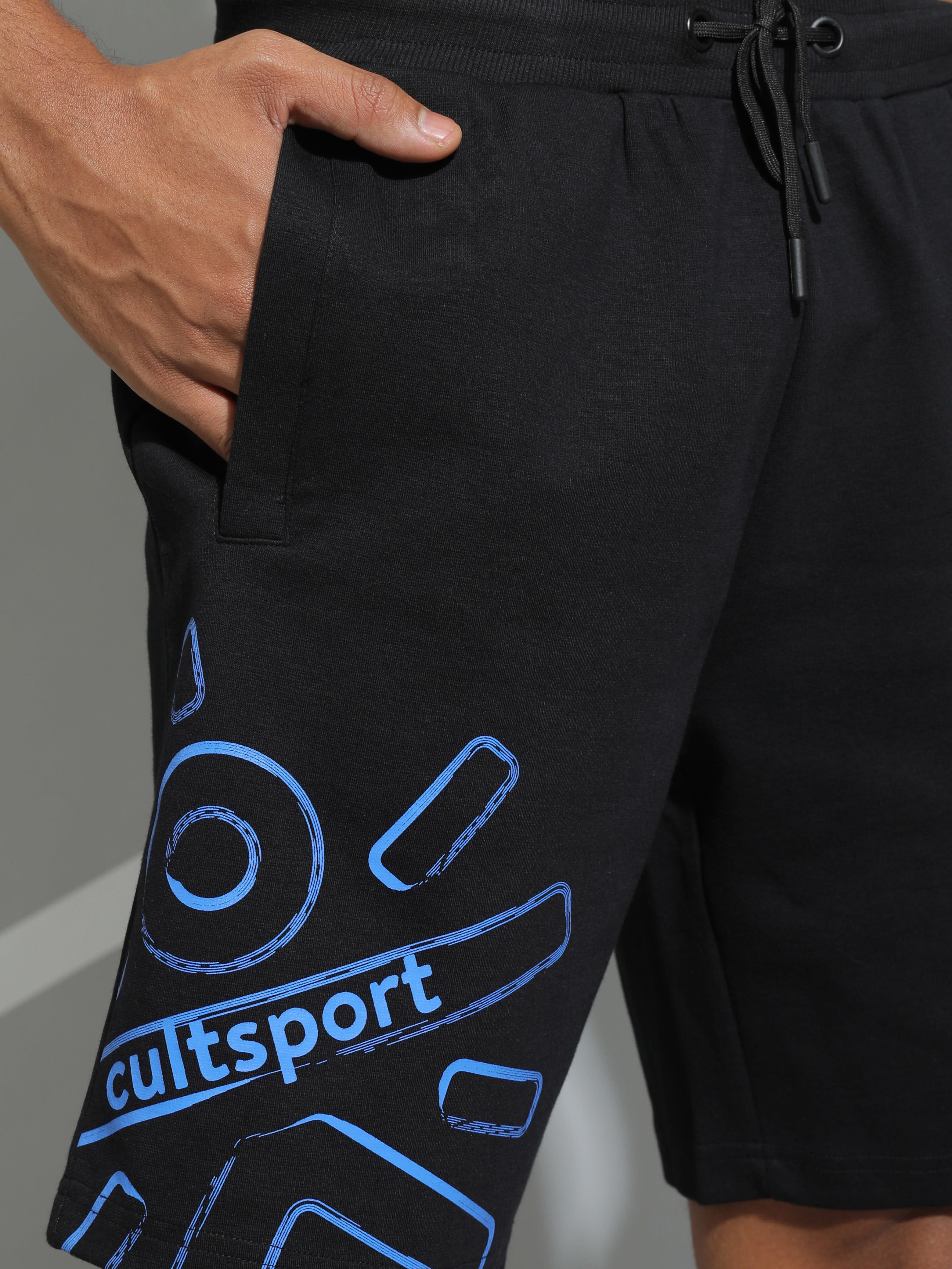 Brushstroke Logo Active Shorts