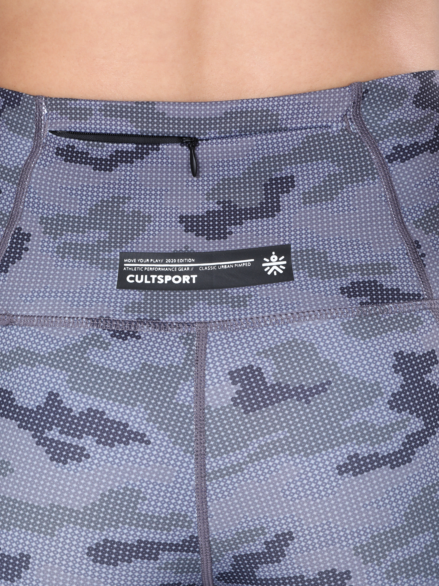 AbsoluteFit Camo Grey Workout Leggings
