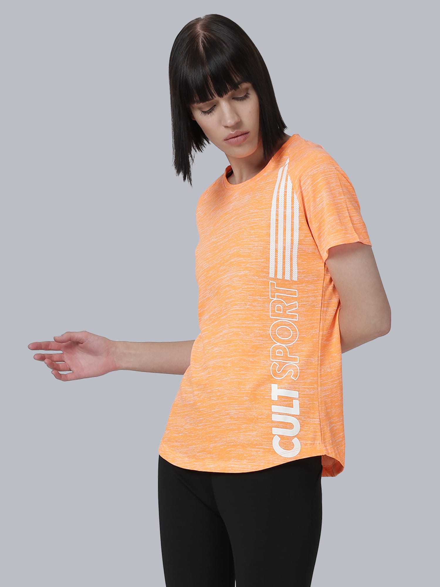 Everydays Stride Casual Orange Tee