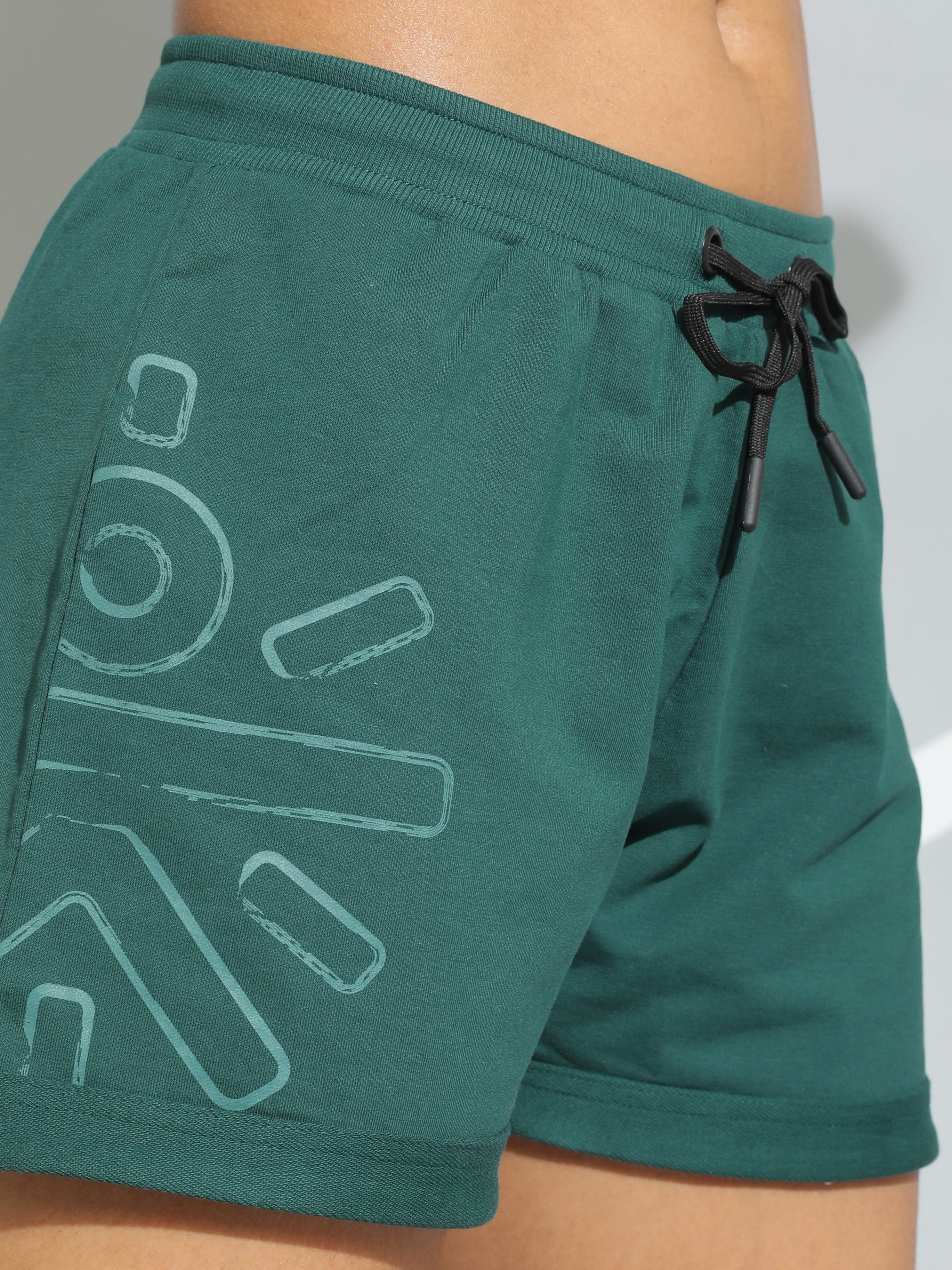 Brushstroke Logo Active Shorts
