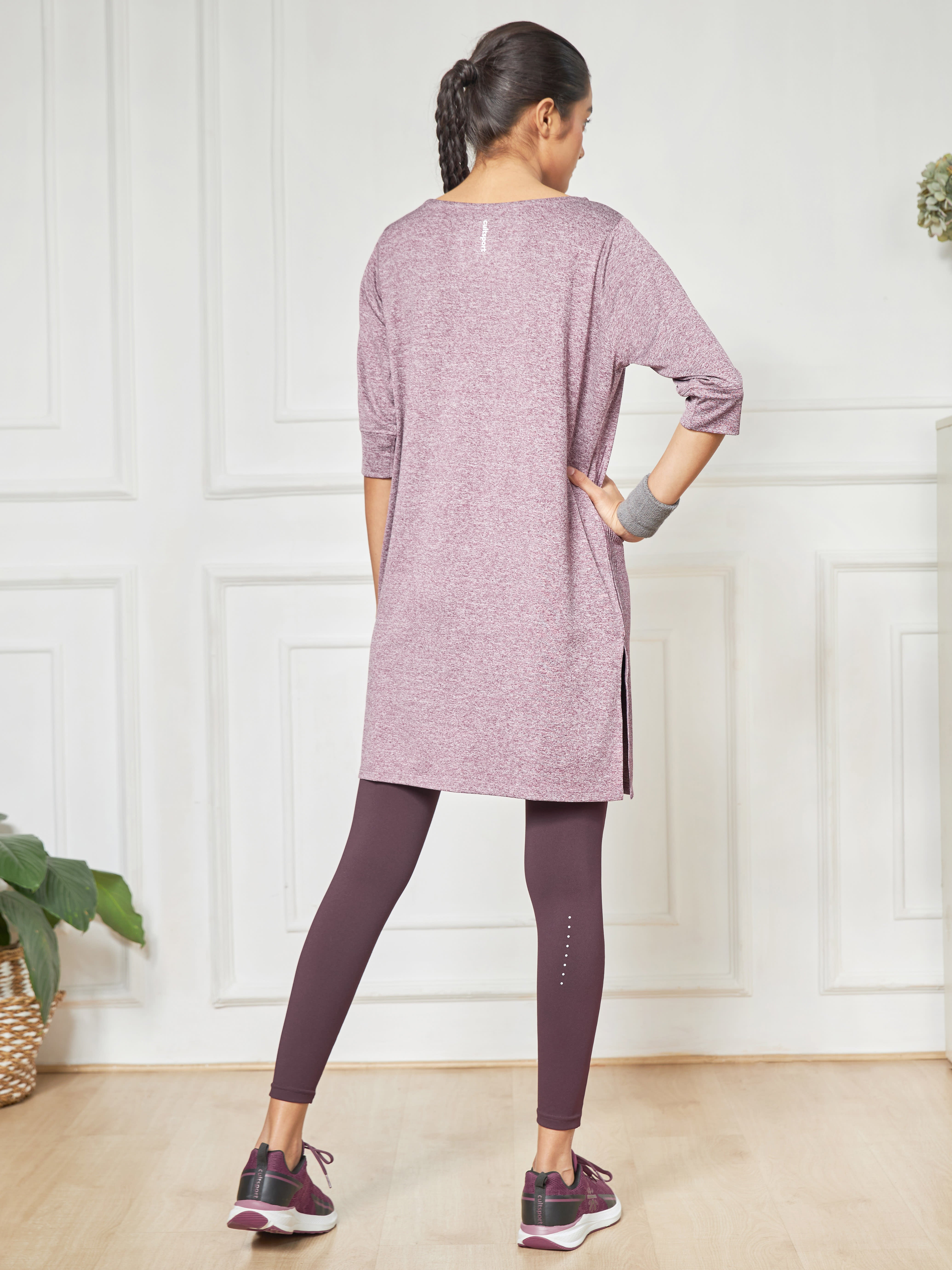 Printed Activ-Kurti with Side Pocket