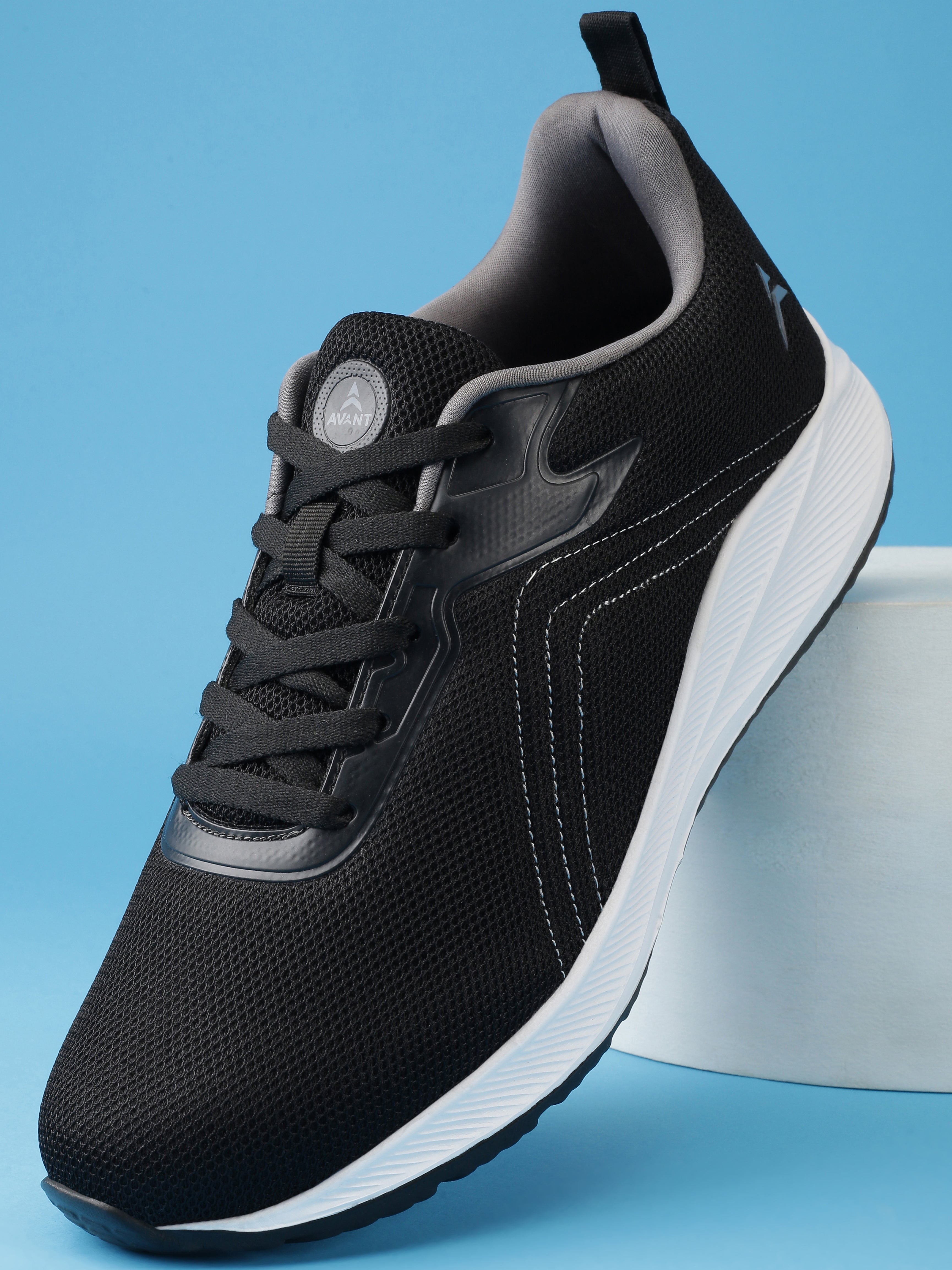 Avant Men's Vetra Walking Shoes - Black