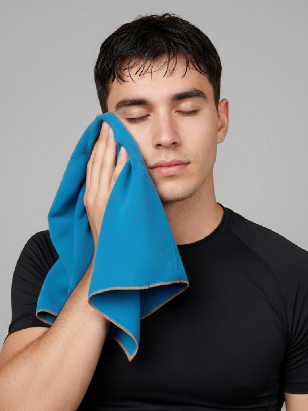 cult Microfiber Gym Towel for Men & Women with Elastic Loop - Small