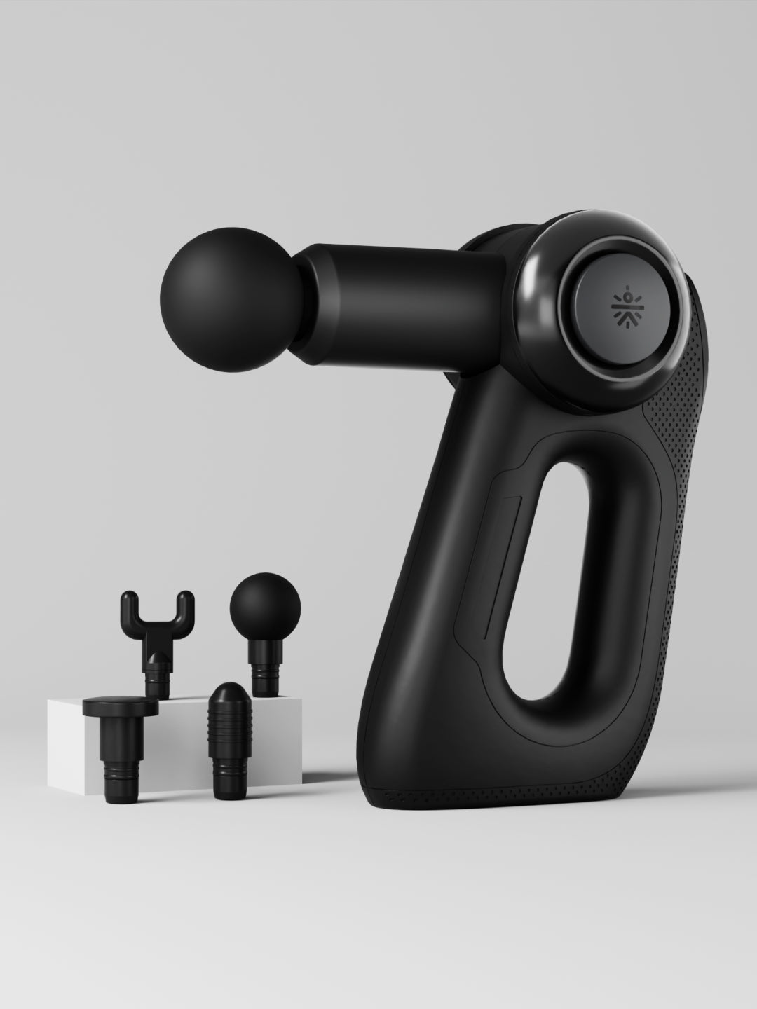 Cult Nitro, Full Body Professional Gun Massager, BLDC Motor, Rotatable Arm, QuietMotion Tech, 4 Interchangeable heads, 5 Speed levels, Silicone head, premium bag.