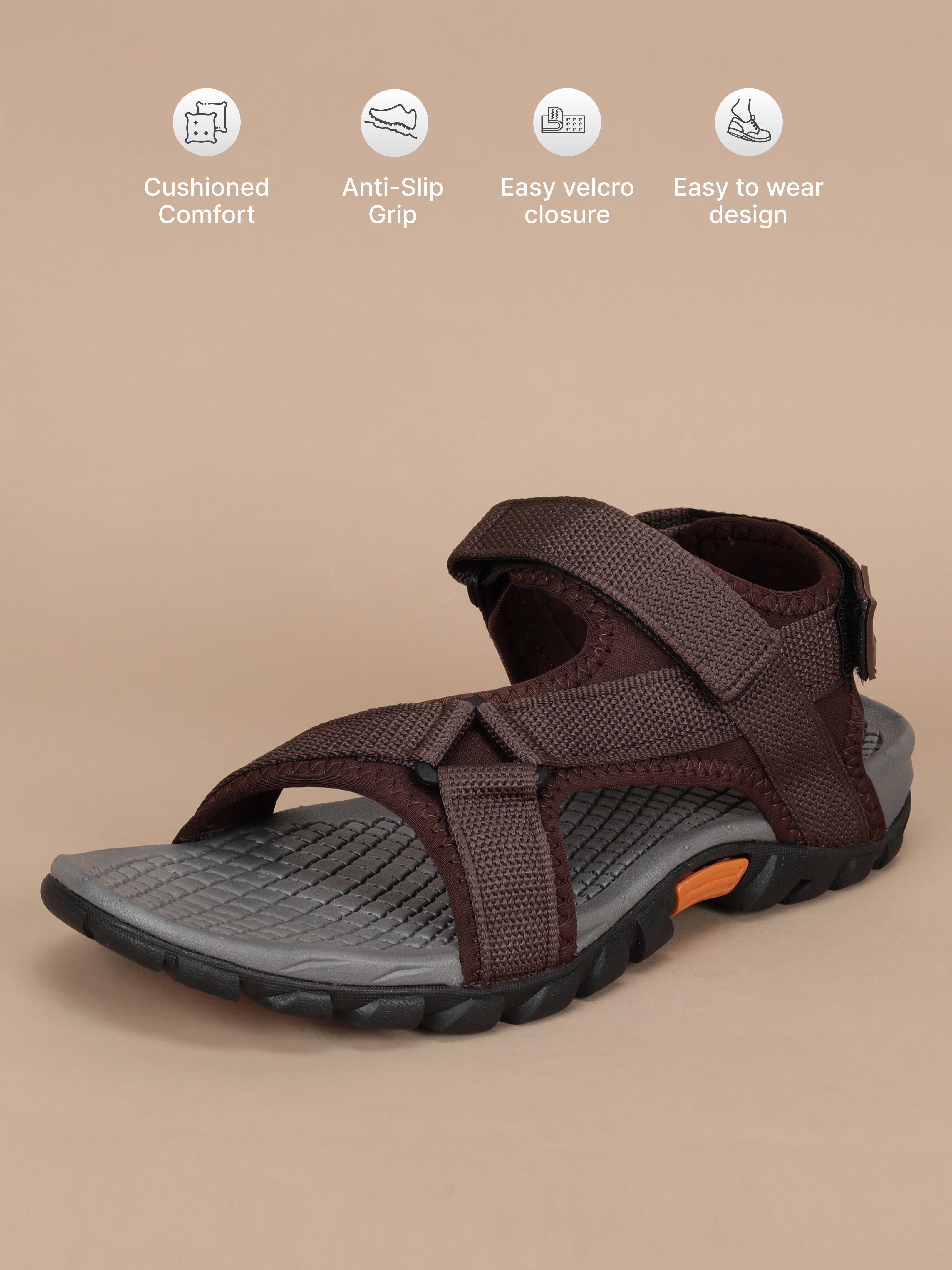 Avant Men's Gripper Sandals - Beige