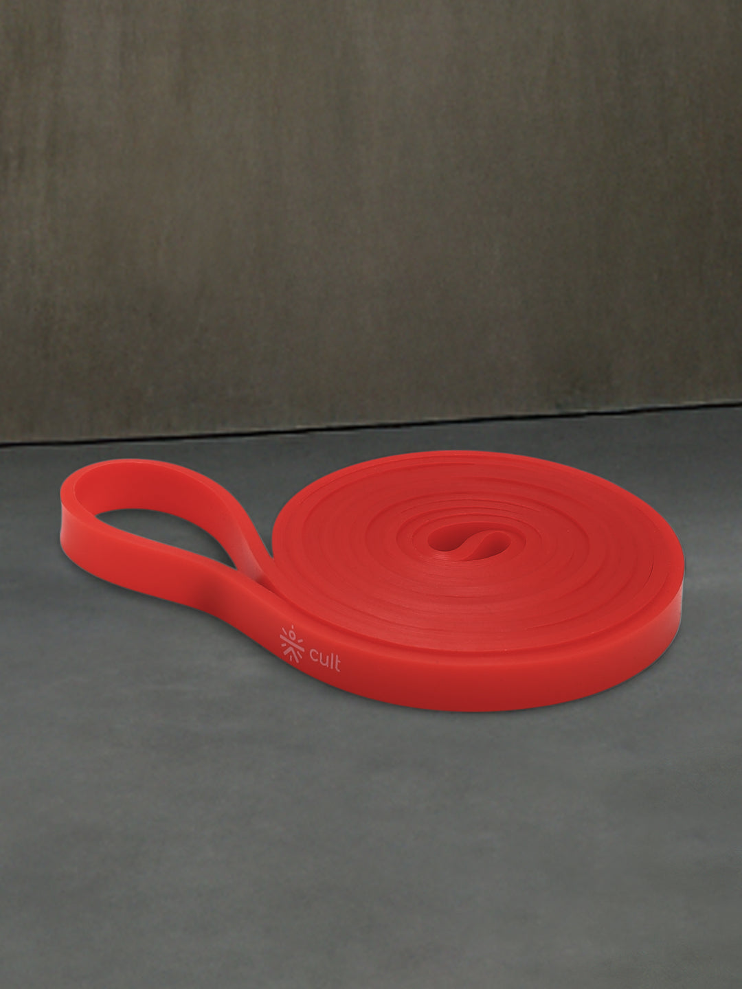 cult Resistance Band for Stretching, Pull Ups, Home Exercise and Gym Workout Stretch for Men & Women Red (7-15kgs Resistance)