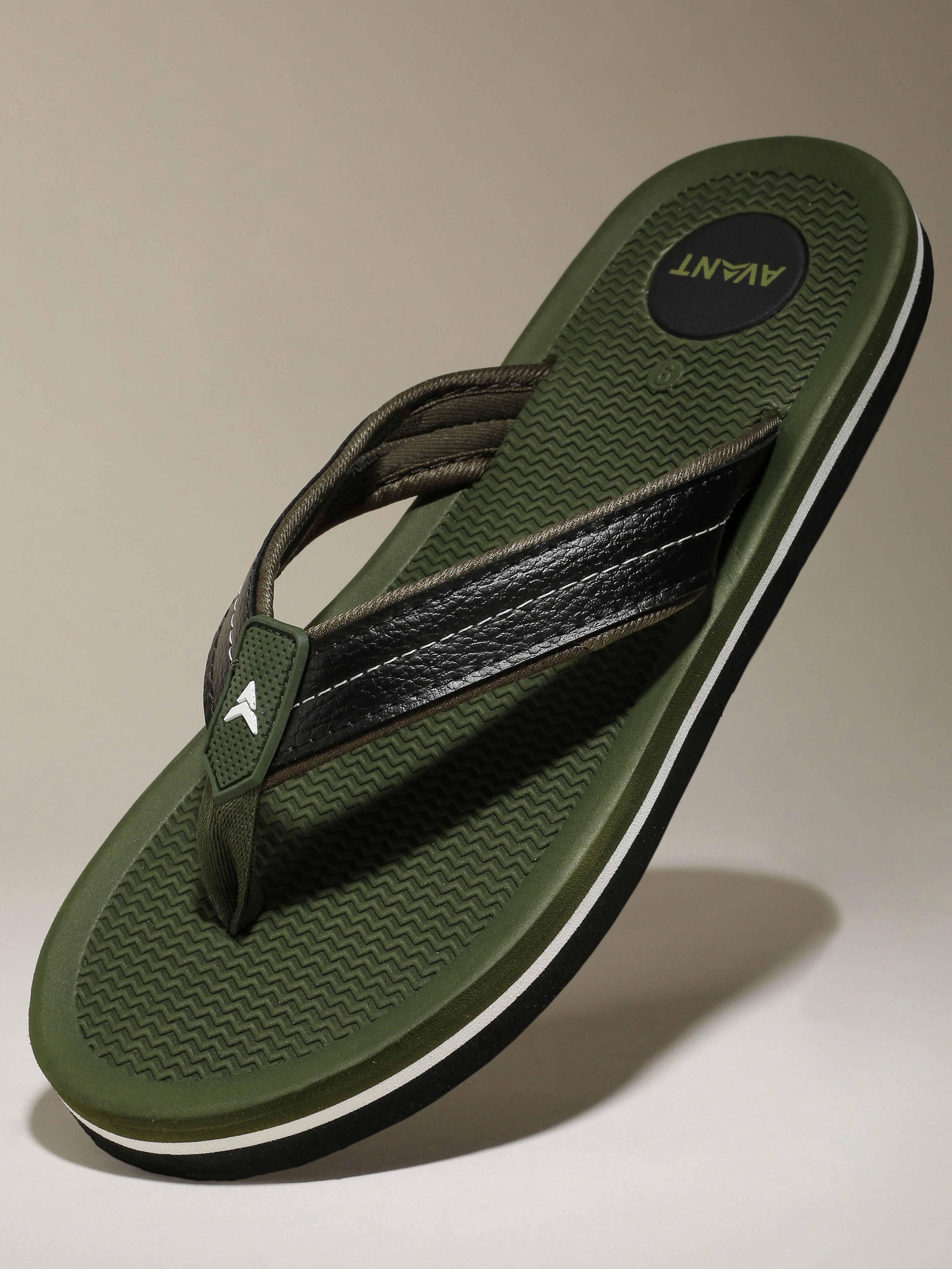 Avant Men's ComfortWalk Flip Flops - Green