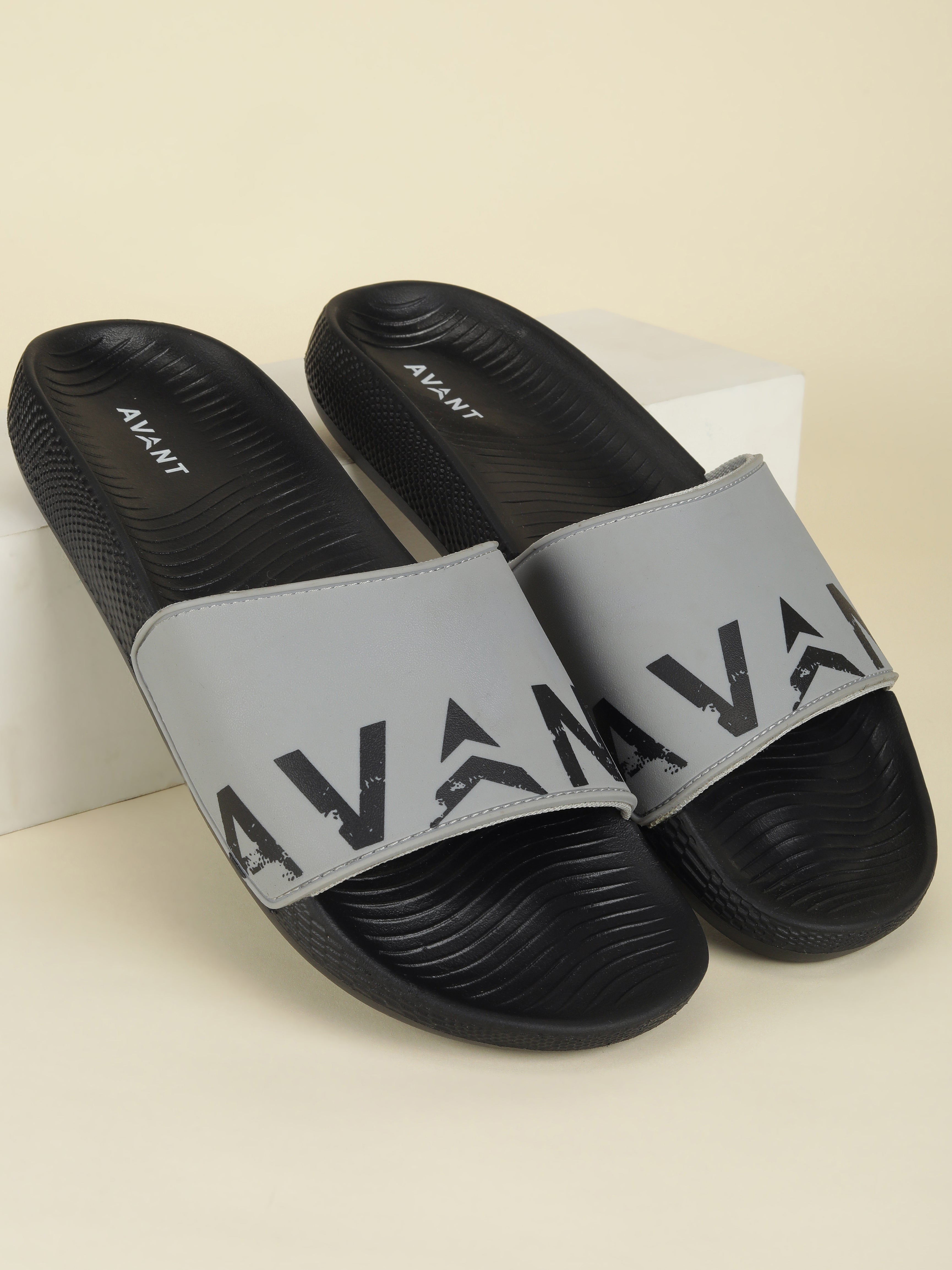 Avant Men’s Flexio Sliders - Lt Grey