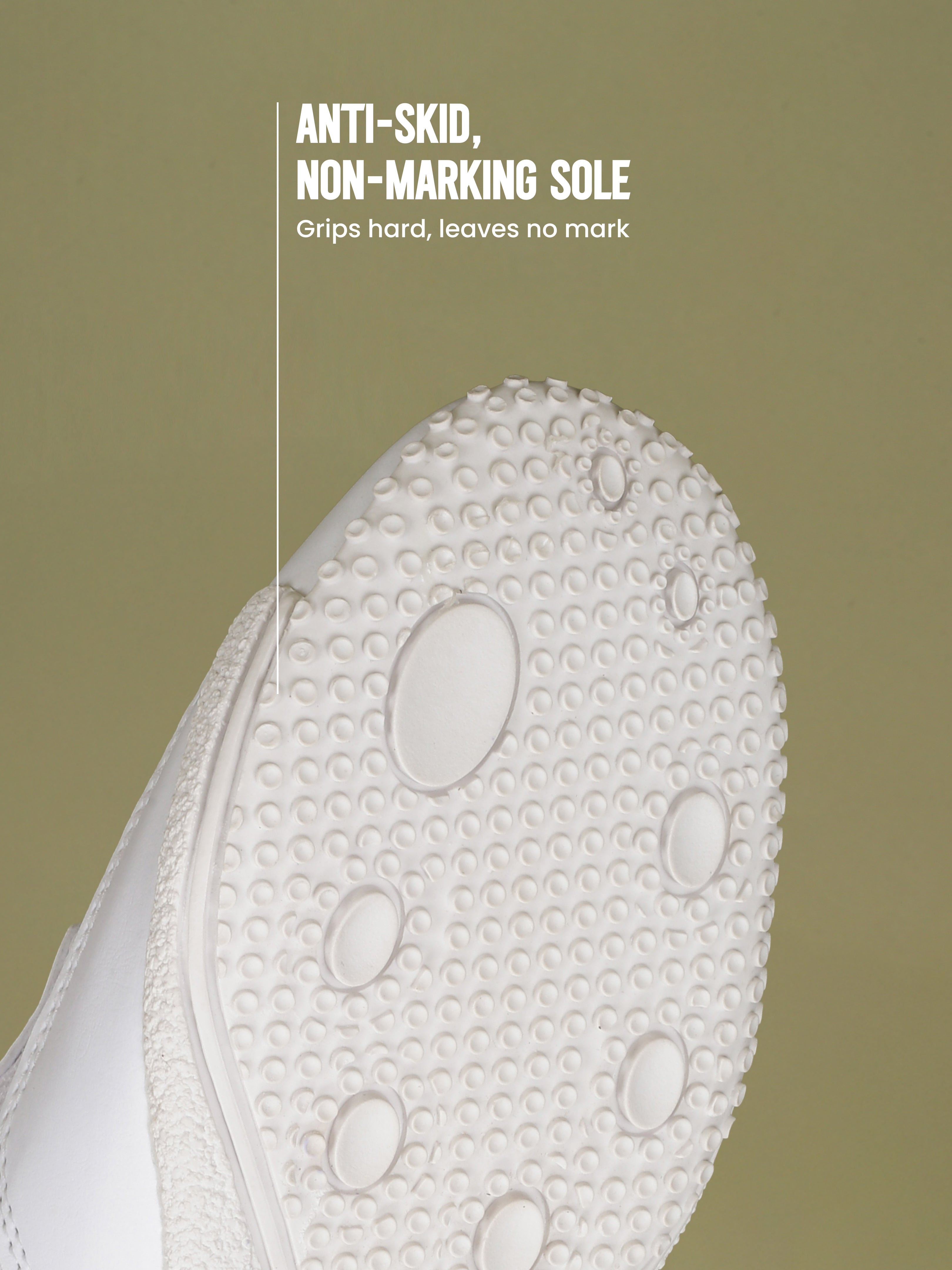 Avant Men's Matstride Kabaddi Shoes - White