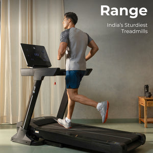 Cult SmartStrideElite Brushless BLDC-AC Motor (8HP Peak) Treadmill | Max Weight: 150kg | 20 Level Auto Incline (with 6 months extended warranty)