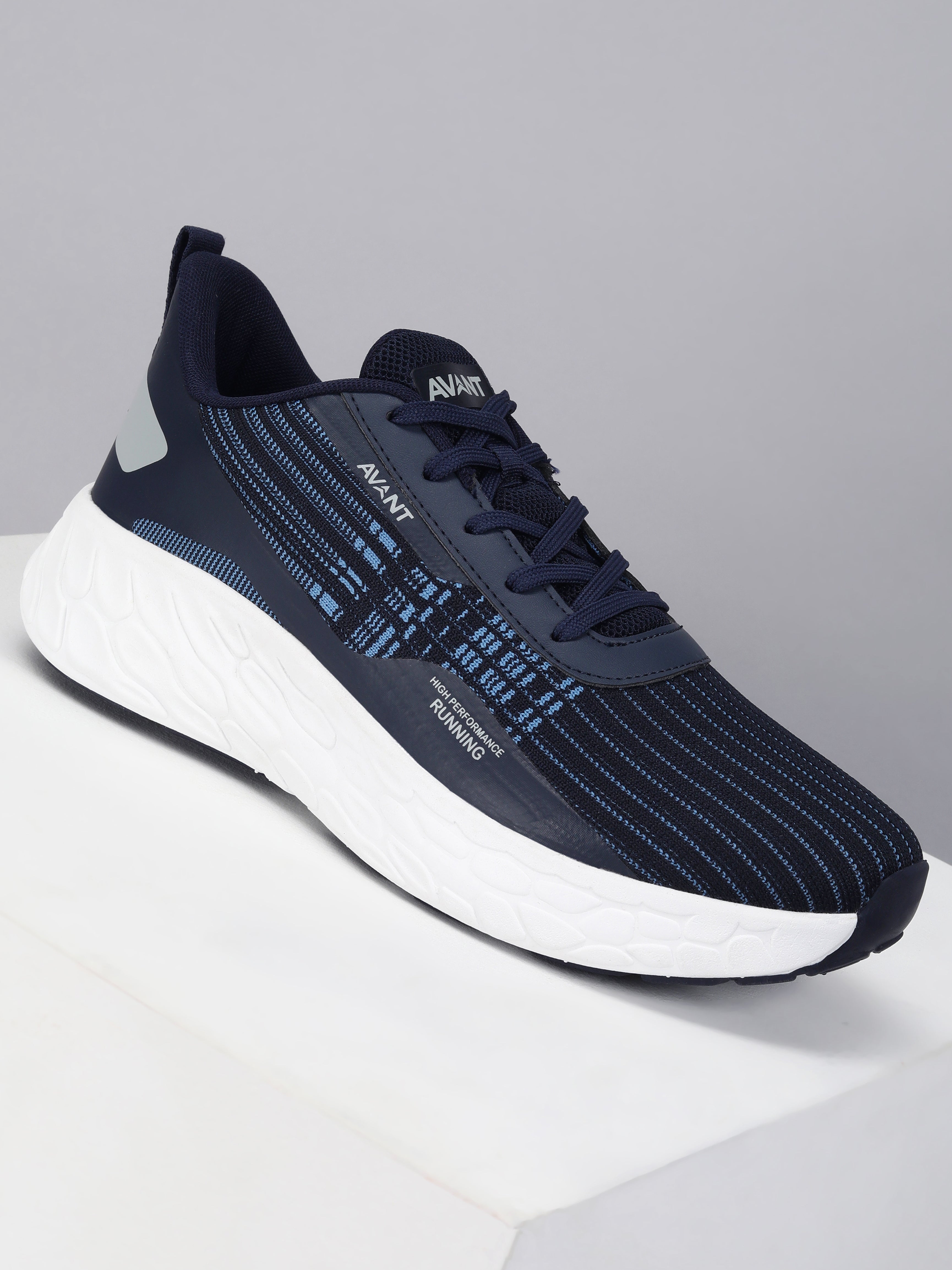Avant Men's SoleWave Running Shoes - D.Blue