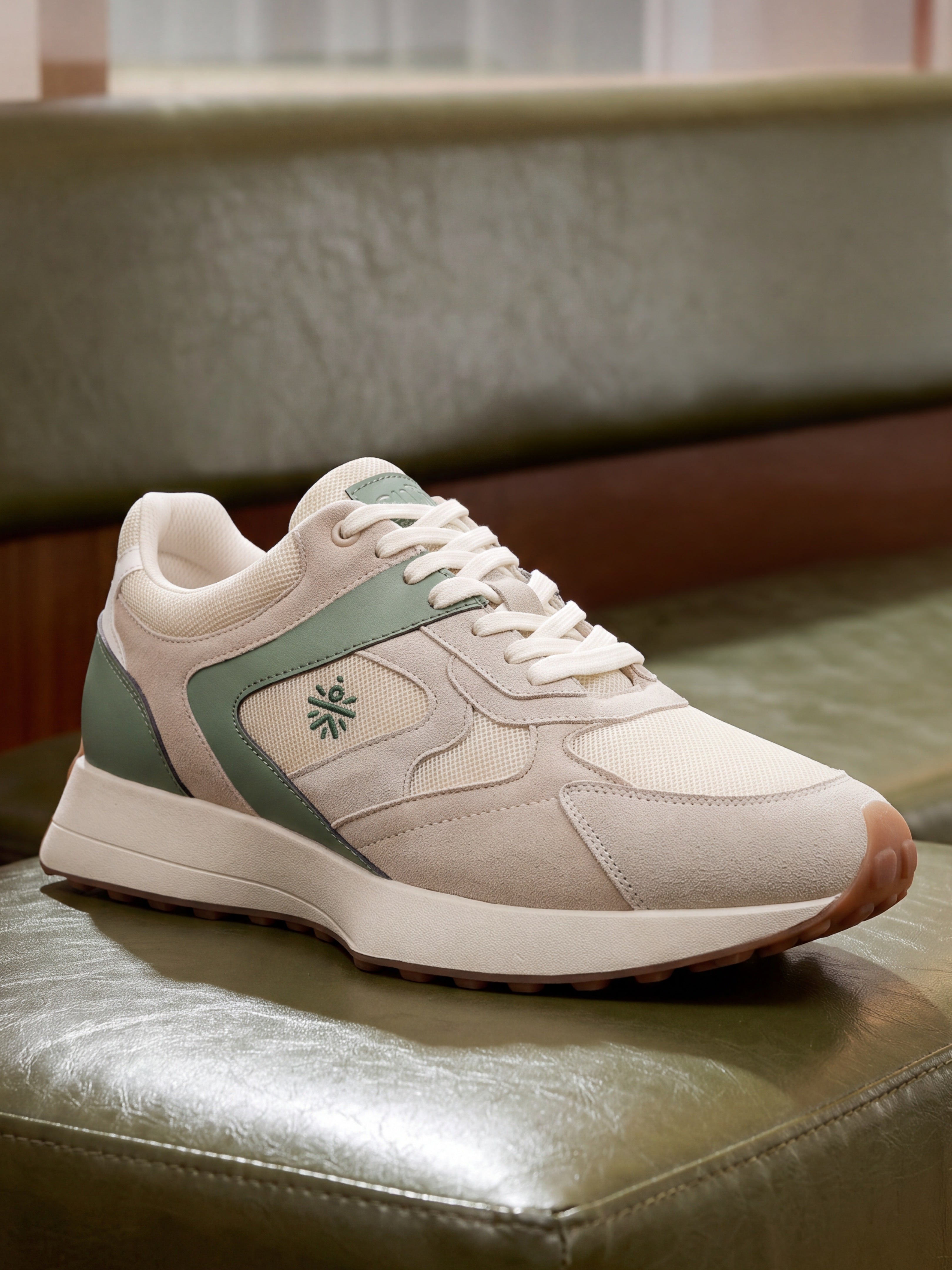 cult Men's EasyBreezy Sneakers - Beige/Olive