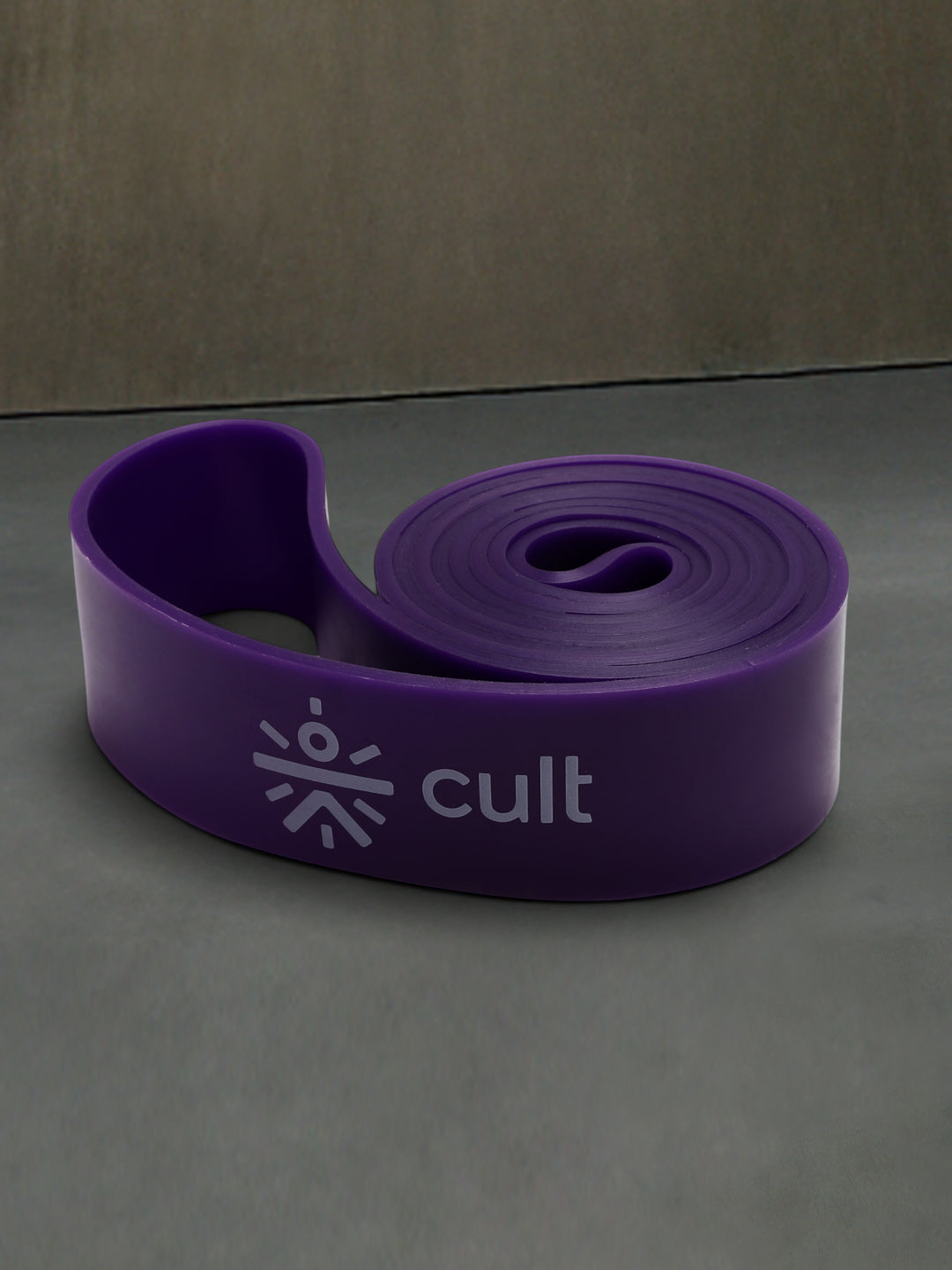 cult Resistance Band for Stretching, Pull Ups, Home Exercise and Gym Workout Stretch for Men & Women Purple(30-79 kgs Resistance)