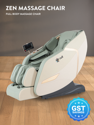 Cult Zen Massage Chair with Zero Gravity, SL Track 2D Massage Technique and Bluetooth AI voice Function For Full Body Massage At Home
