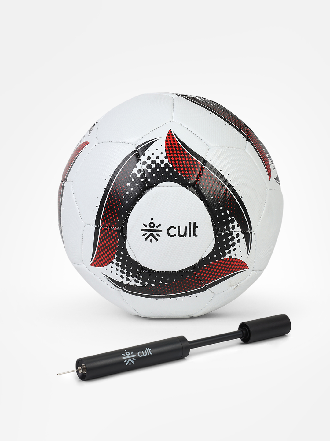 Cult Football Combo – MS Glider Red 32P + Ball Pump
