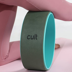 cult Yoga Wheel for Stretching and Balance Green
