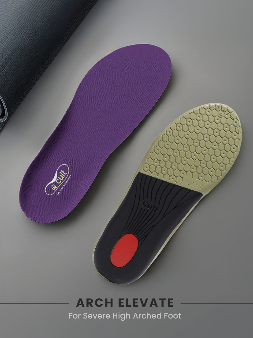 cult Men's High Arch Support- Arch Elevate Insoles