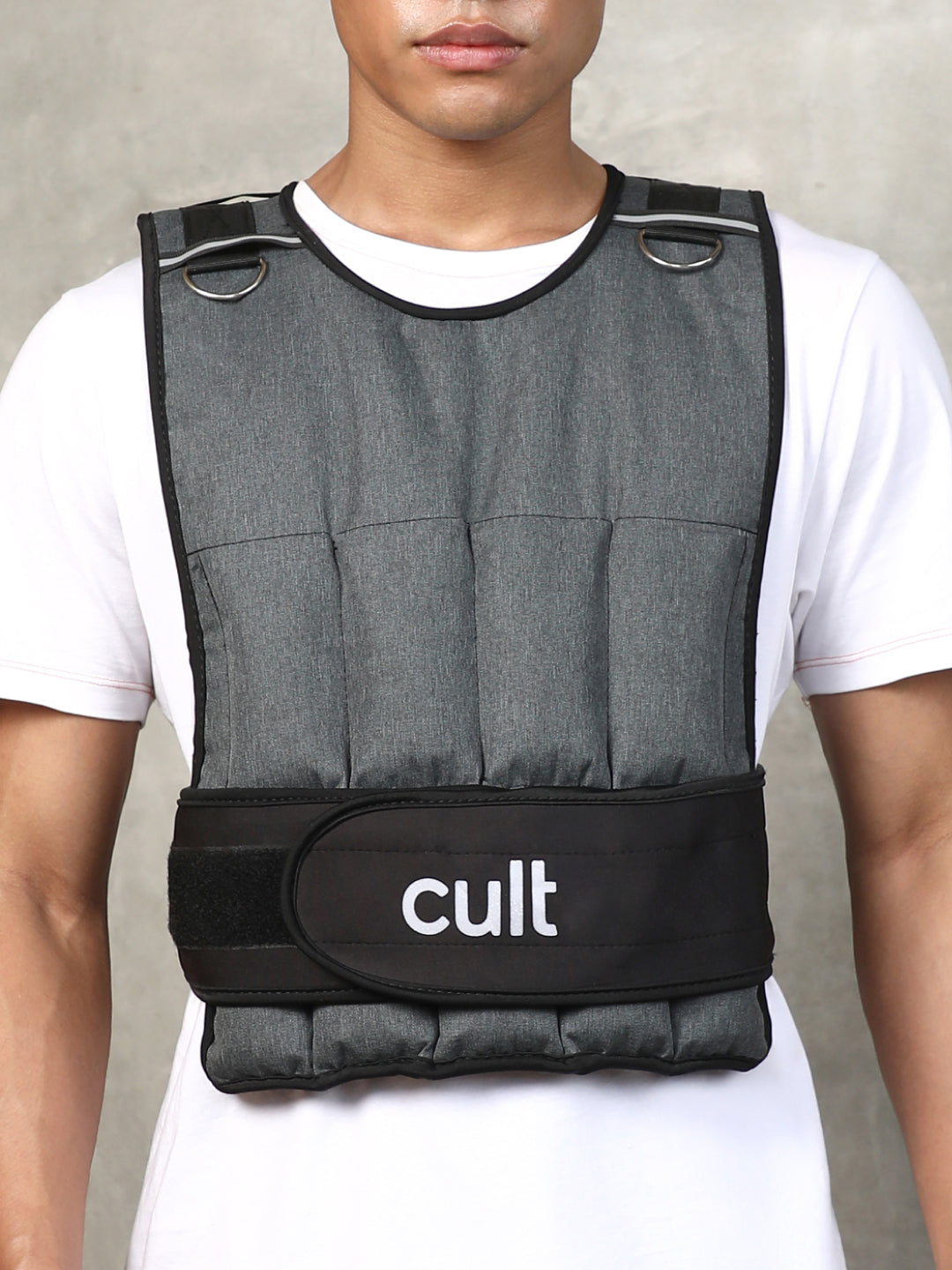 cult Adjustable Weighted Vest Grey