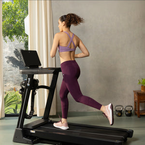 Cult SmartStrideActive BLDC Motor (5HP Peak) Treadmill with Massager | Max Weight: 130kg | 15 Level Auto Incline (with 6 Months extended warranty)