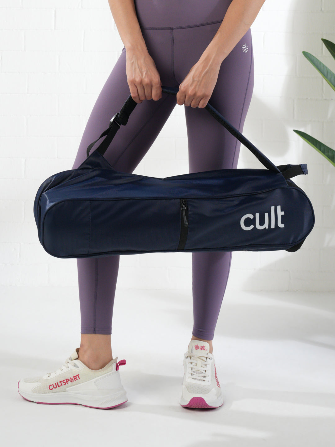cult Yoga Bag Blue Multi Utility Pockets