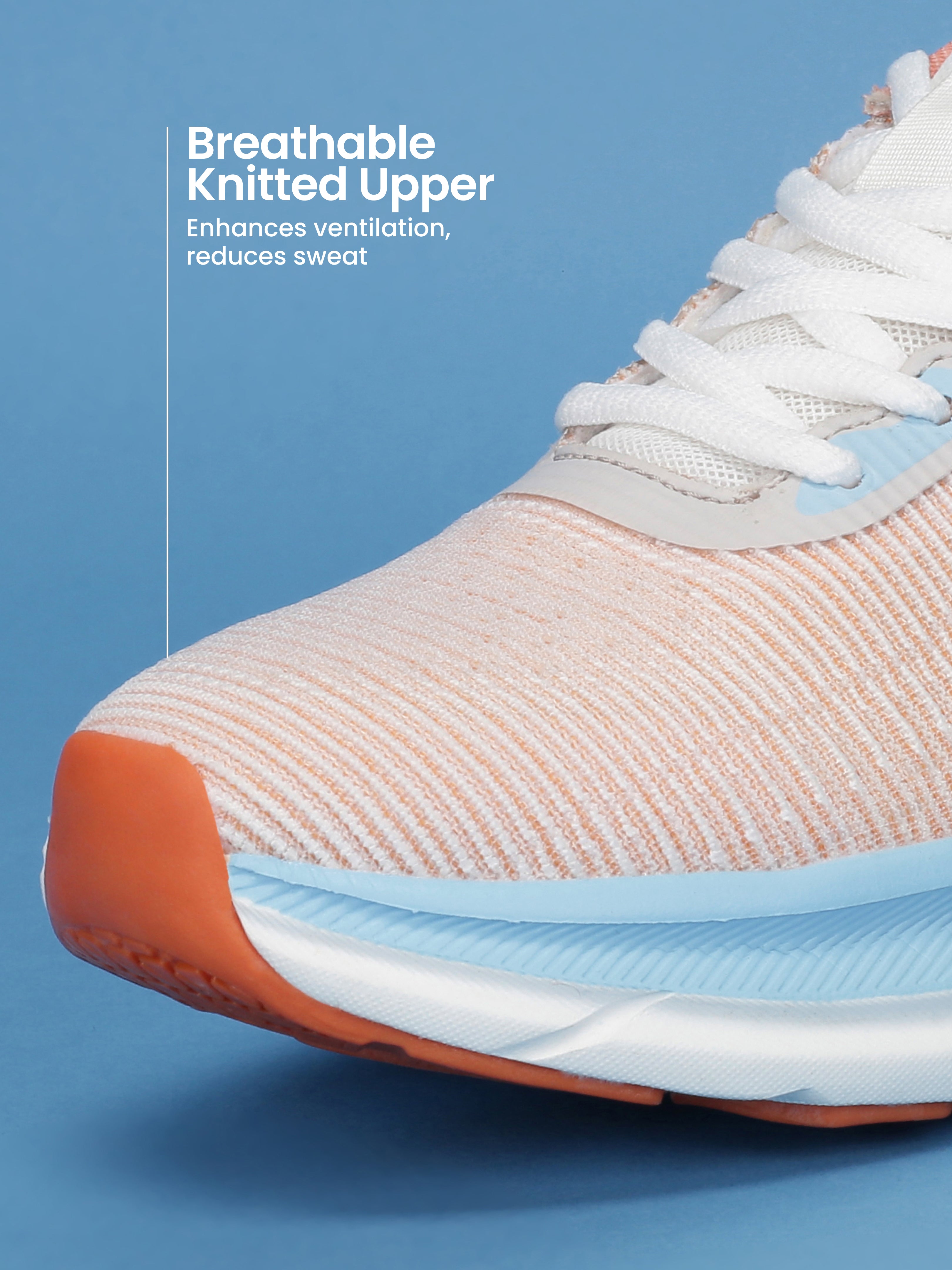 cult Women's Flytor Running Shoes - L. Peach/Ice Blue