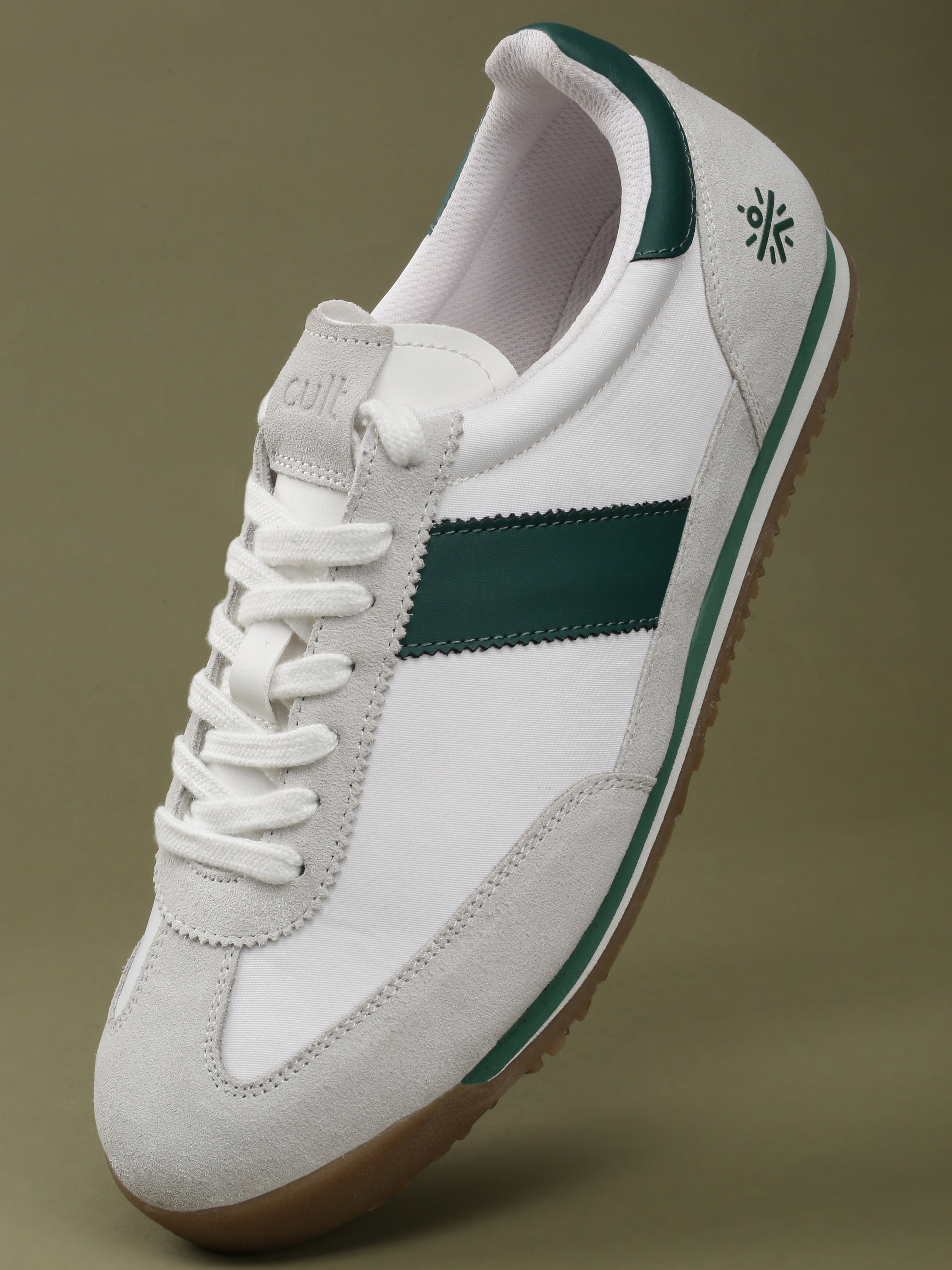 cult Men's UrbanEdge Sneakers - White/Green