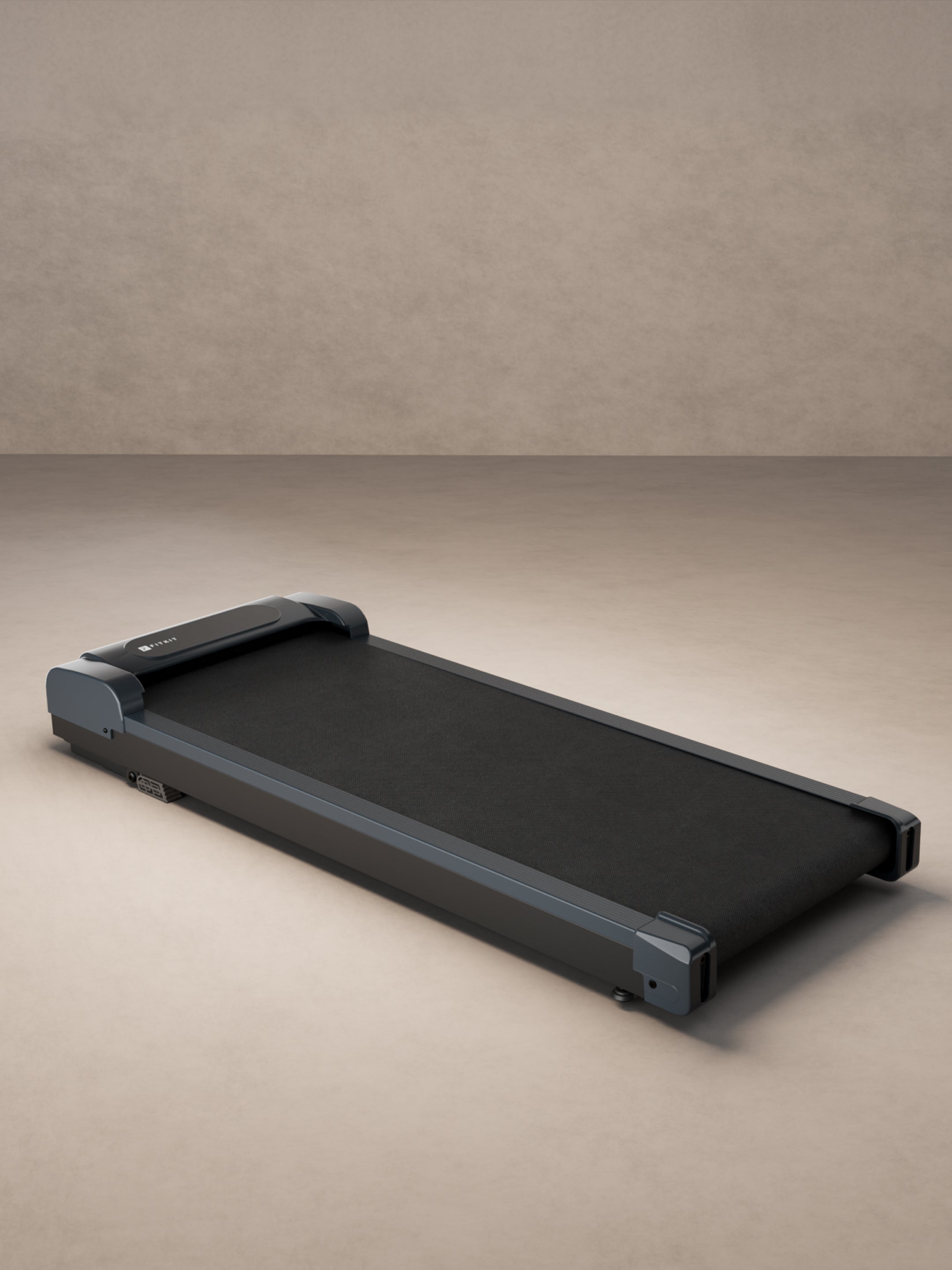 Fitkit by Cult Walking Lite Walking Pad (BLDC 3.5HP Peak Power) Compact & Foldable Under Desk BLDC Motor Treadmill | Max Weight: 120kg | Home use with Remote Control (Silver)