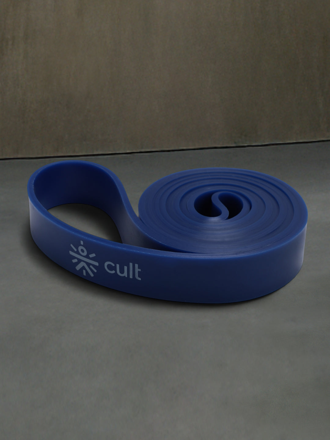 cult Resistance Band for Stretching, Pull Ups, Home Exercise and Gym Workout Stretch for Men & Women Blue (18-40 kgs Resistance)