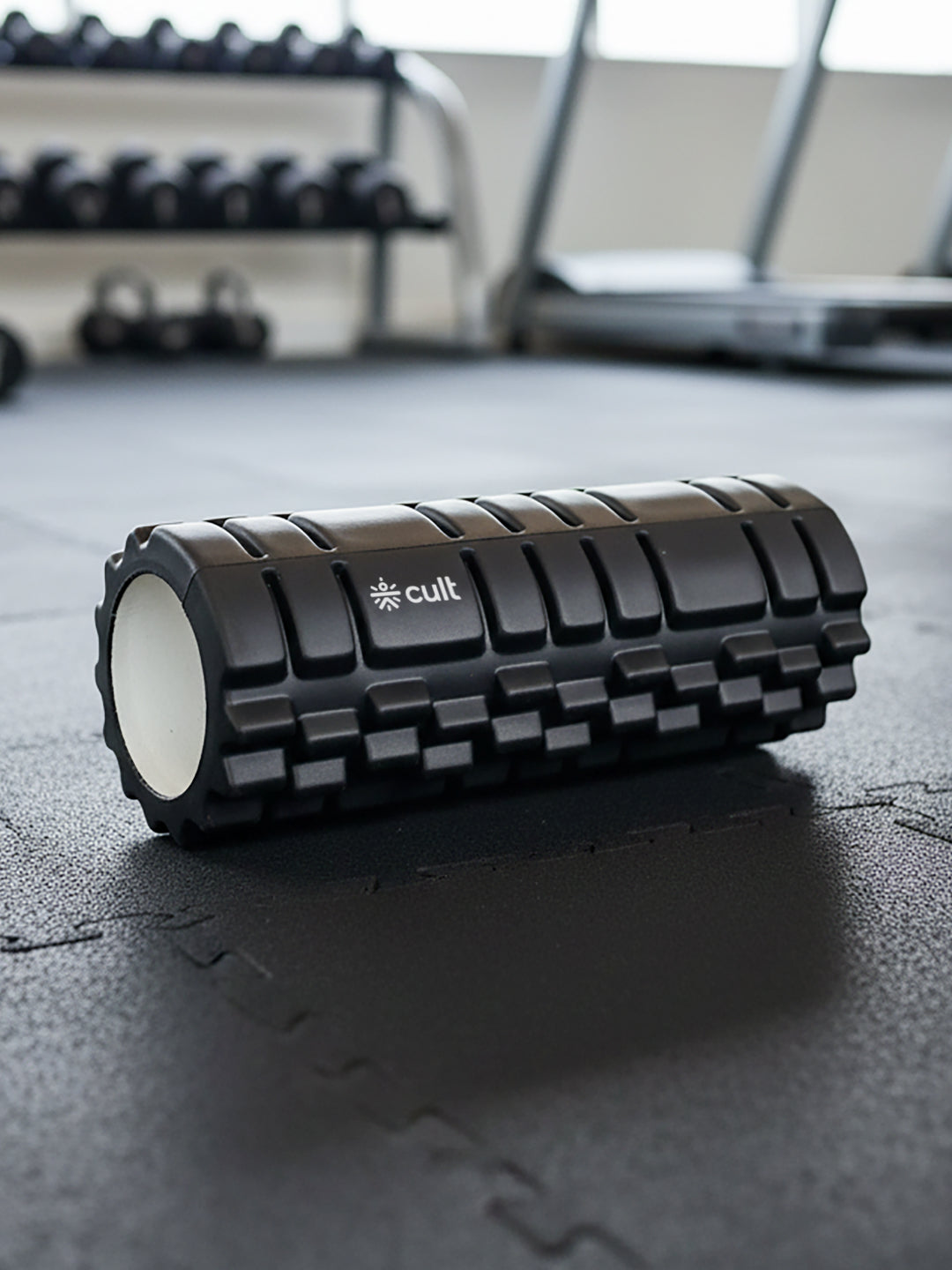 cult Foam Roller Black - Muscle Recovery & Deep Tissue Massage