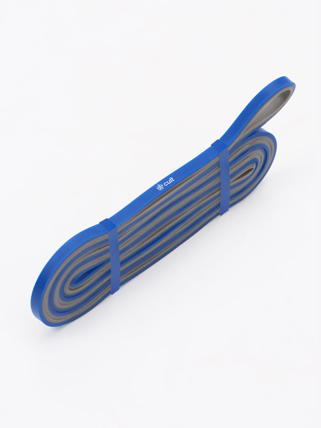 cult Resistance Band for Men & Women Blue Grey (2.5 - 7kgs Resistance)