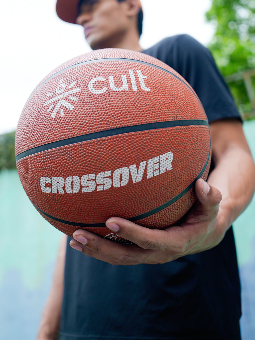 cult Basketball Crossover Brown Size 7