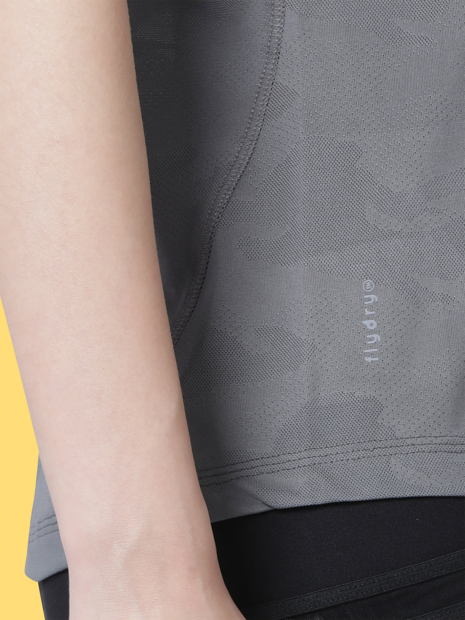 Vital Air Grey Running Relaxed Tee