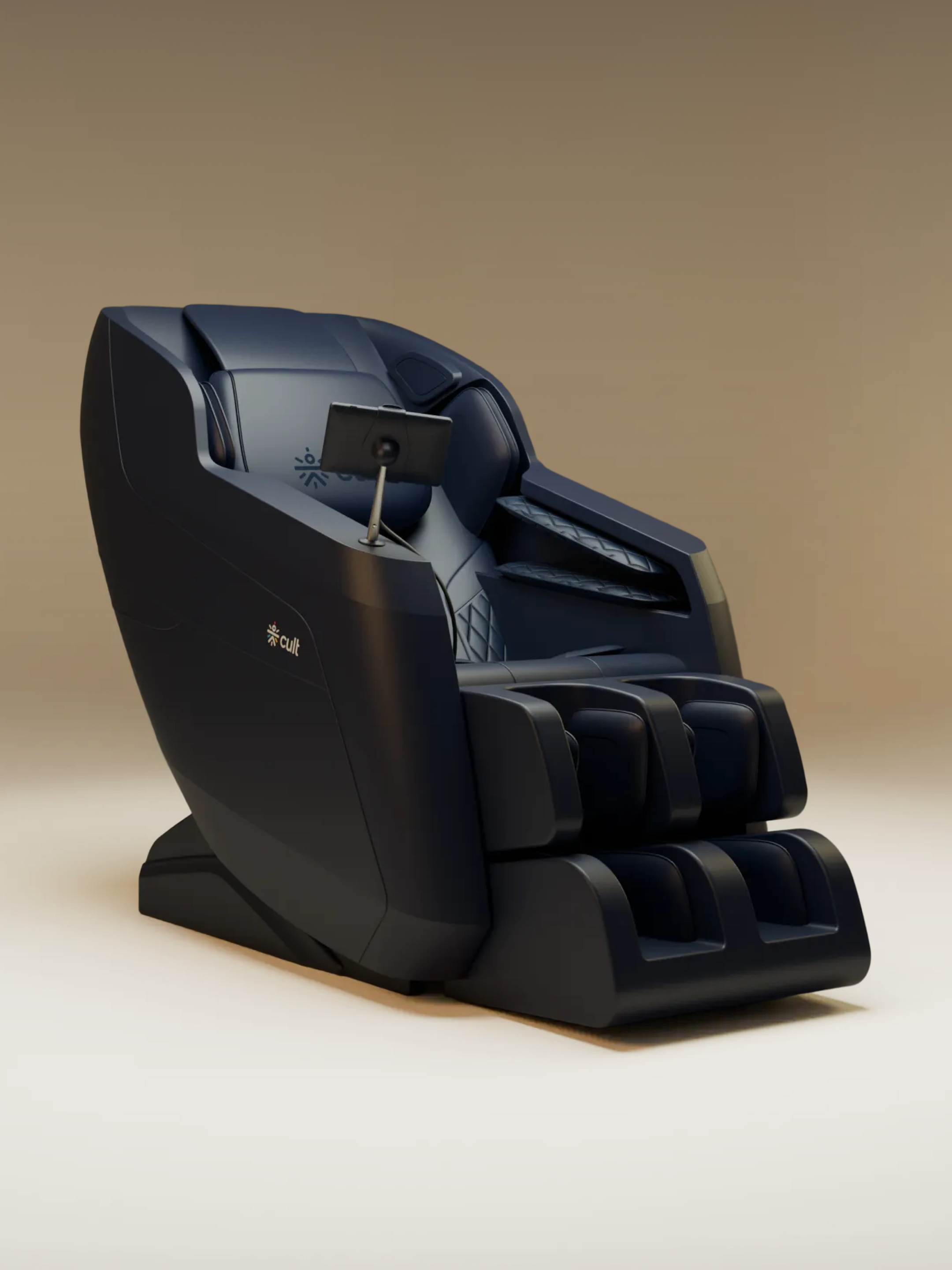 Cult Serene Massage Chair | Zero Gravity with Voice Guide & Bluetooth | 9 Preset Massage Programs | Smart Touch Screen