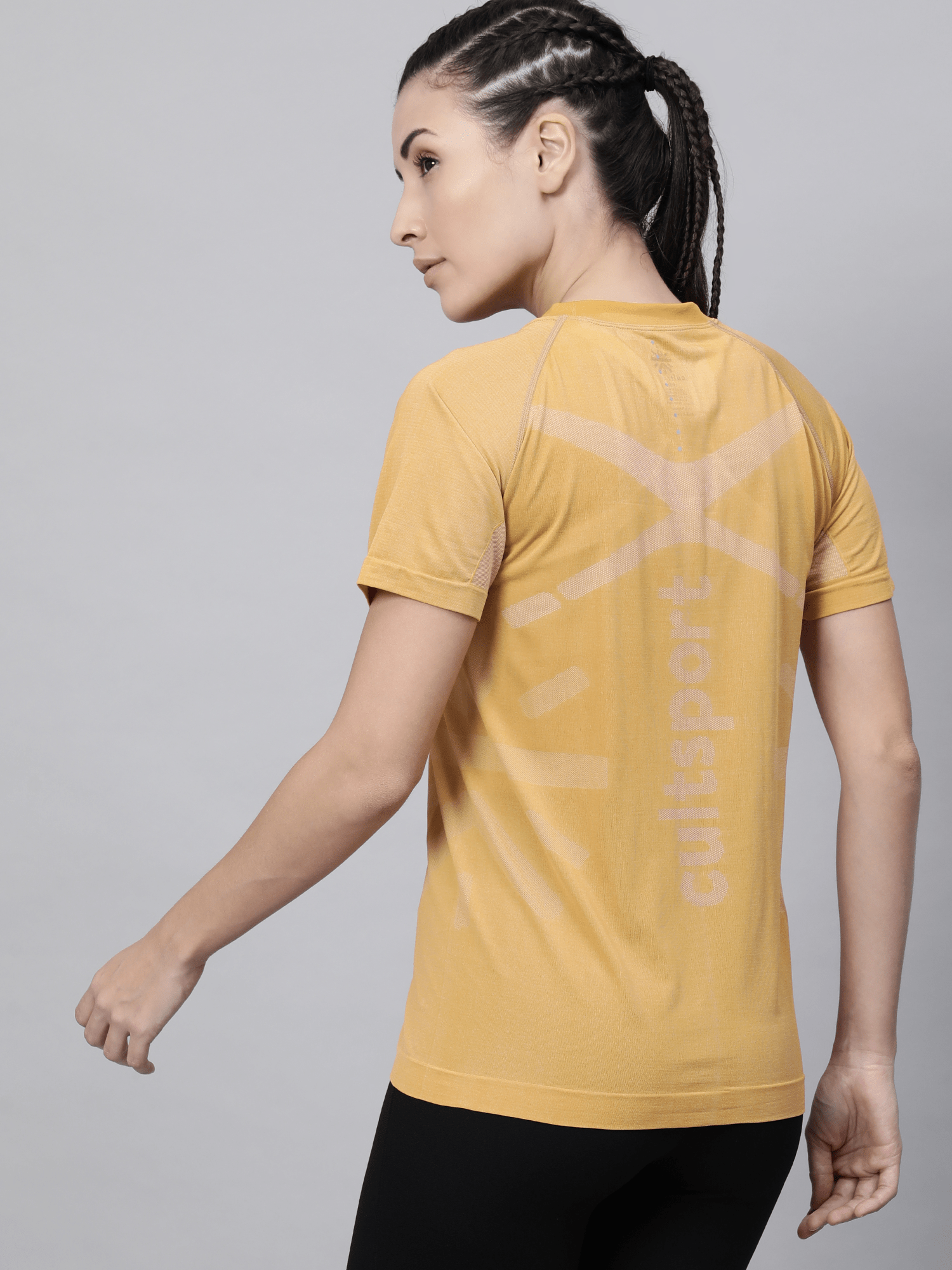 Signature Move Yellow Training Tee